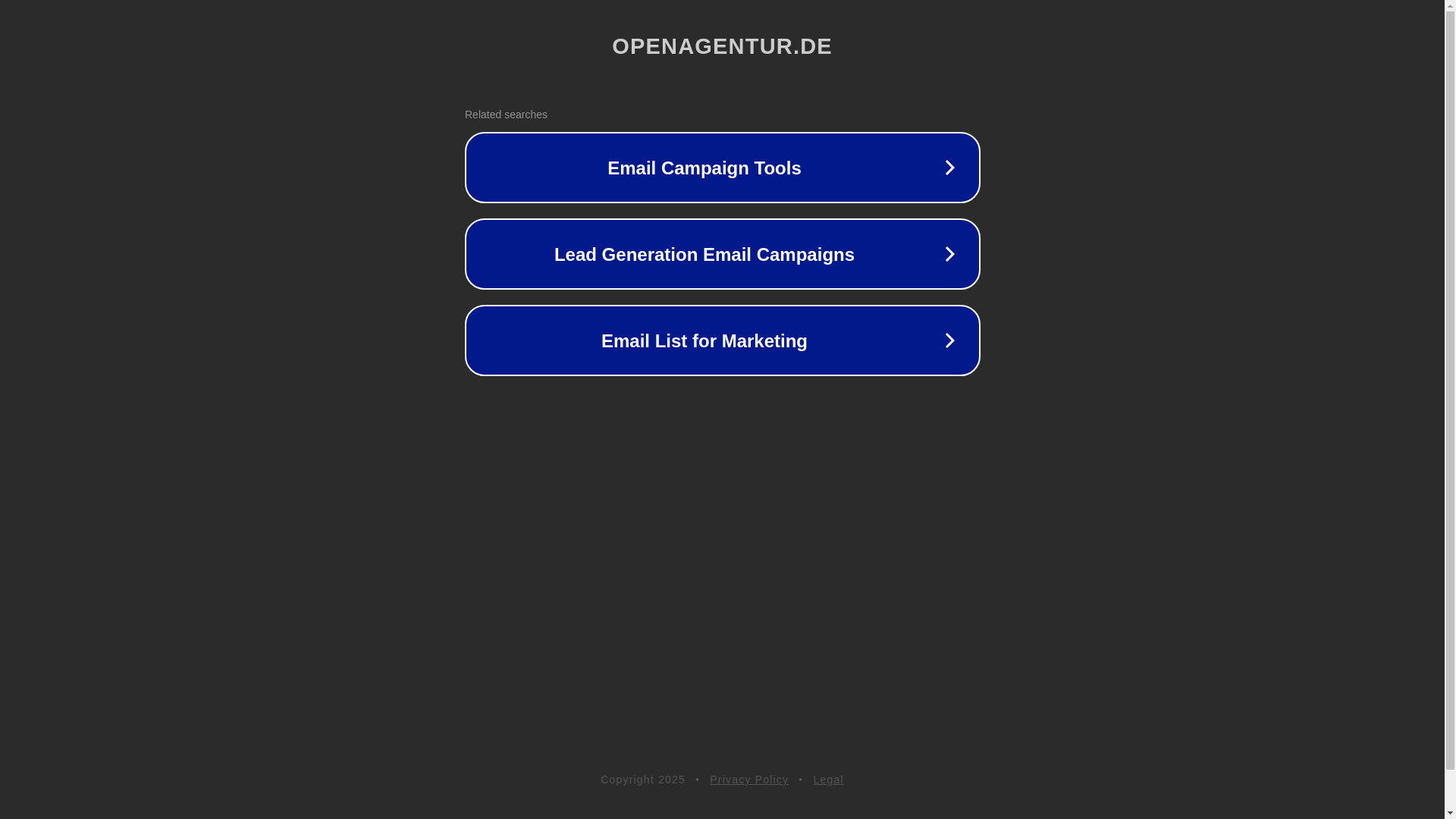 website screenshot of https://openagentur.de/