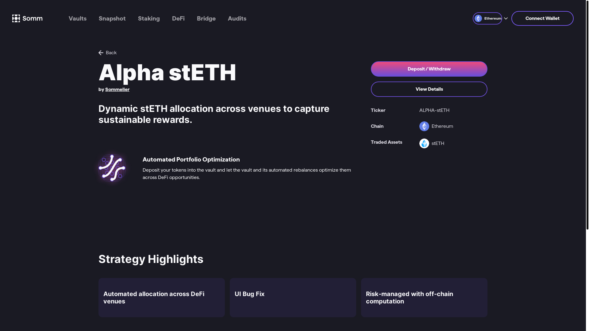 website screenshot of https://web-somm-finance.pages.dev/