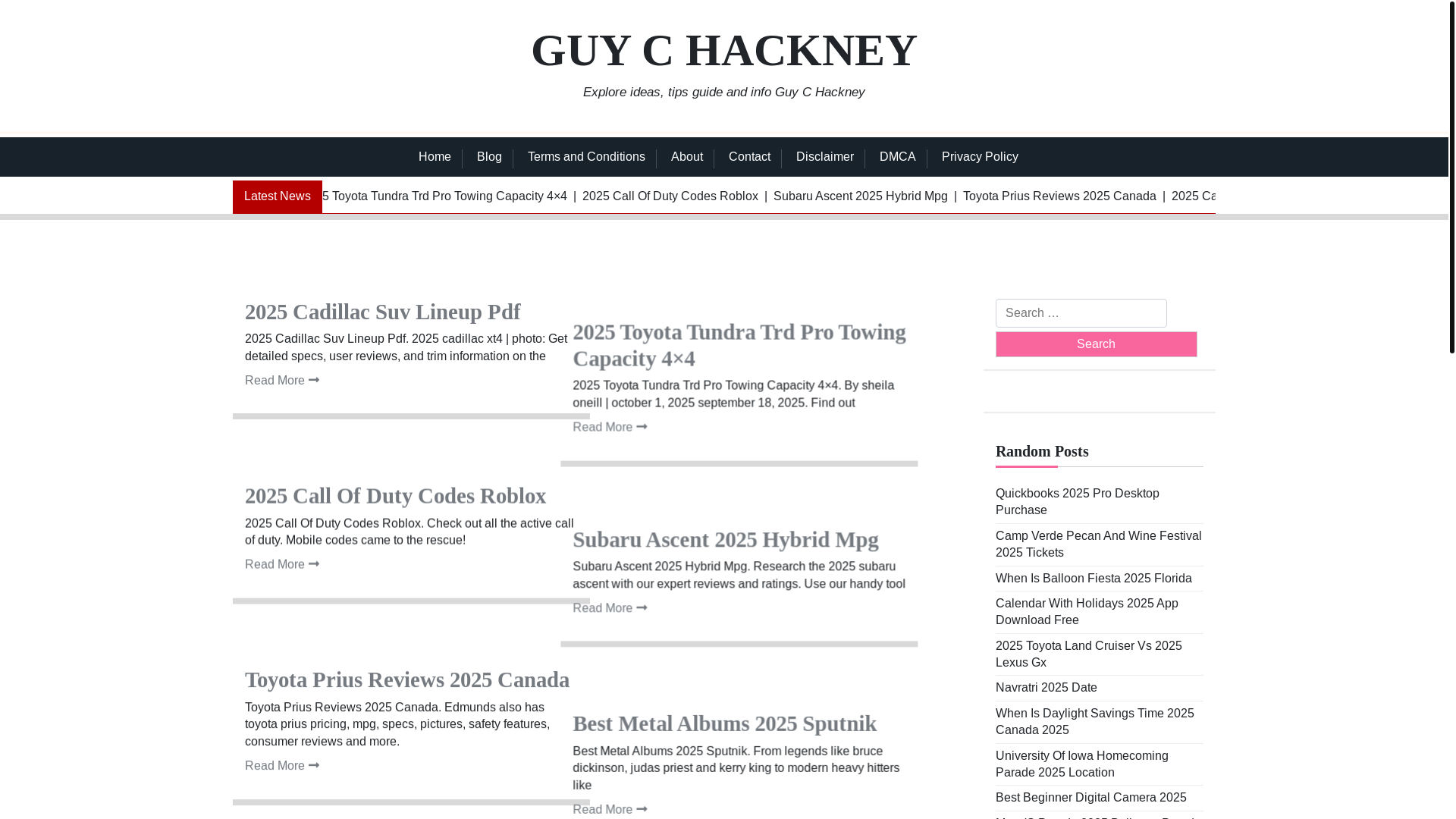 website screenshot of https://guychackneyt.pages.dev/