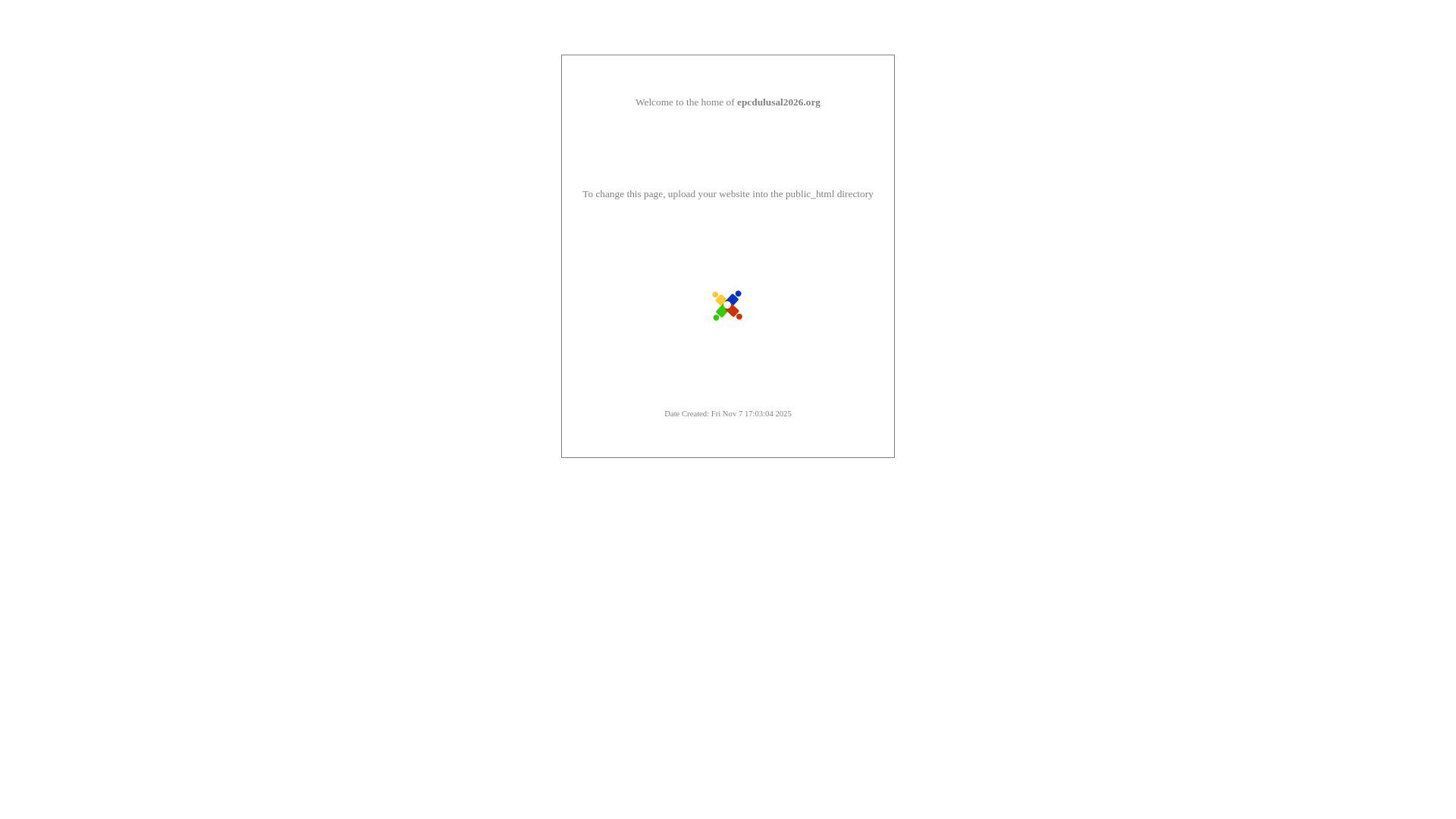 website screenshot of https://epcdulusal2026.org/