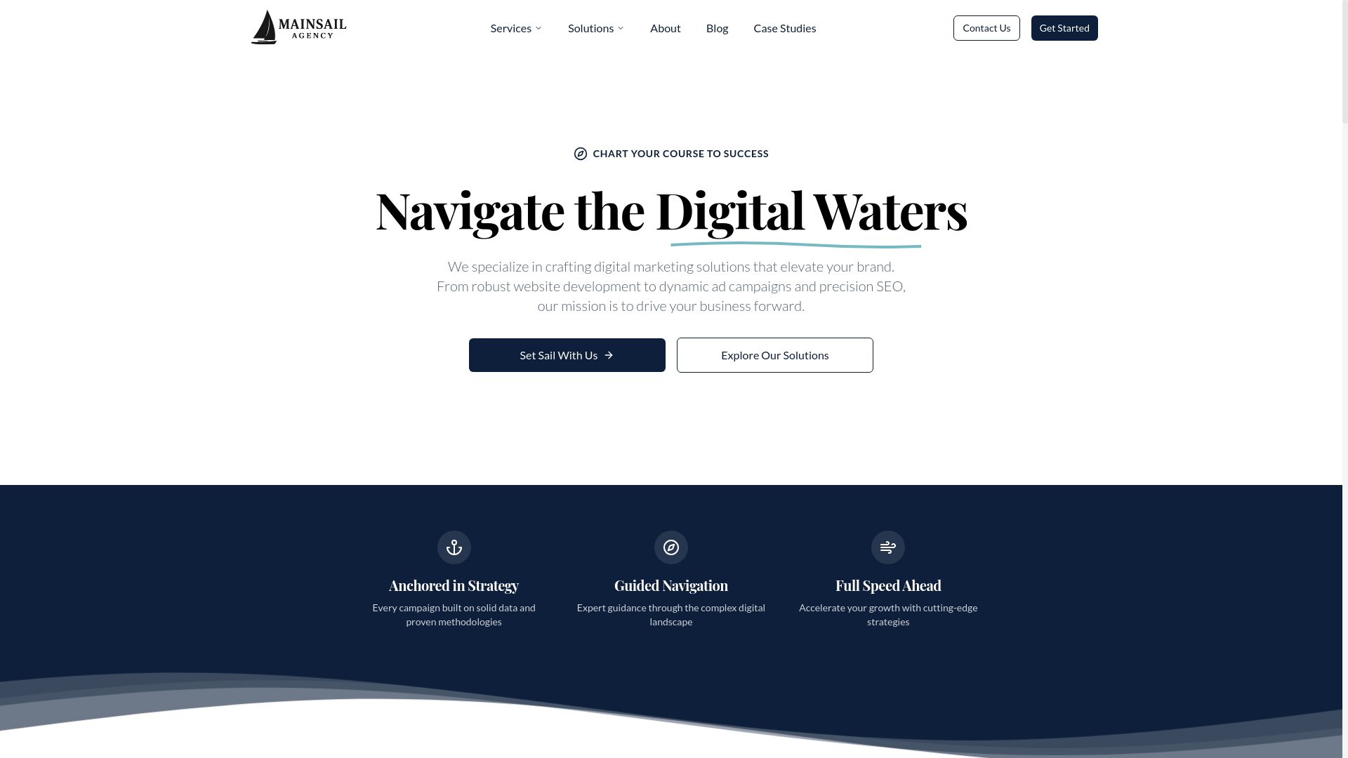 website screenshot of https://newmainsailnext.pages.dev/