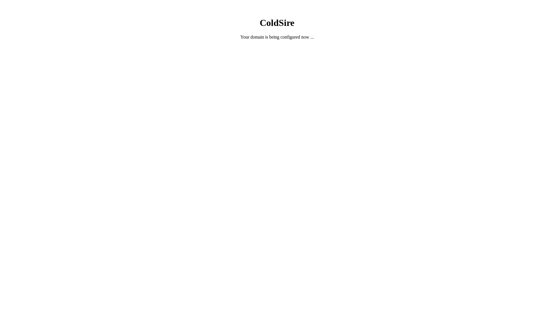 website screenshot of https://coldagencyportal.com/