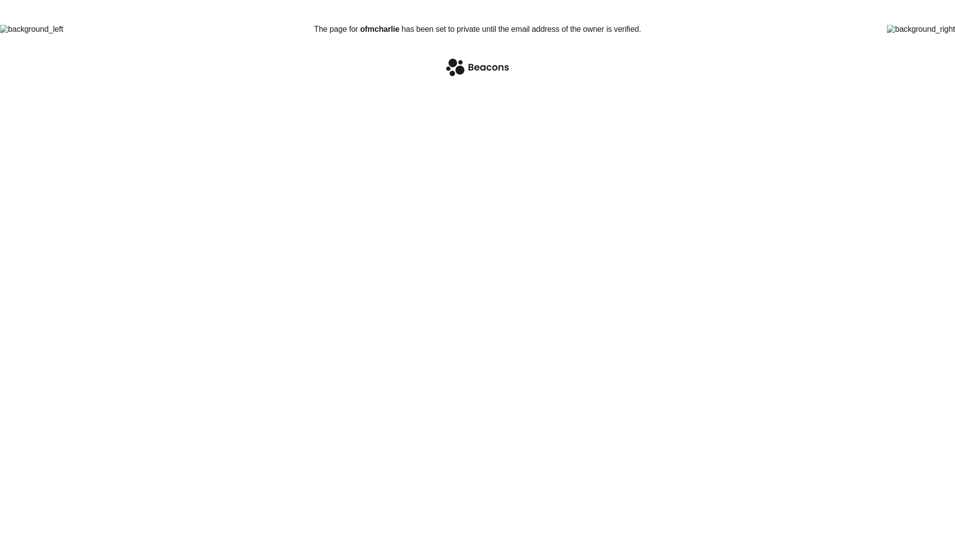website screenshot of https://ofmcharlie.com/