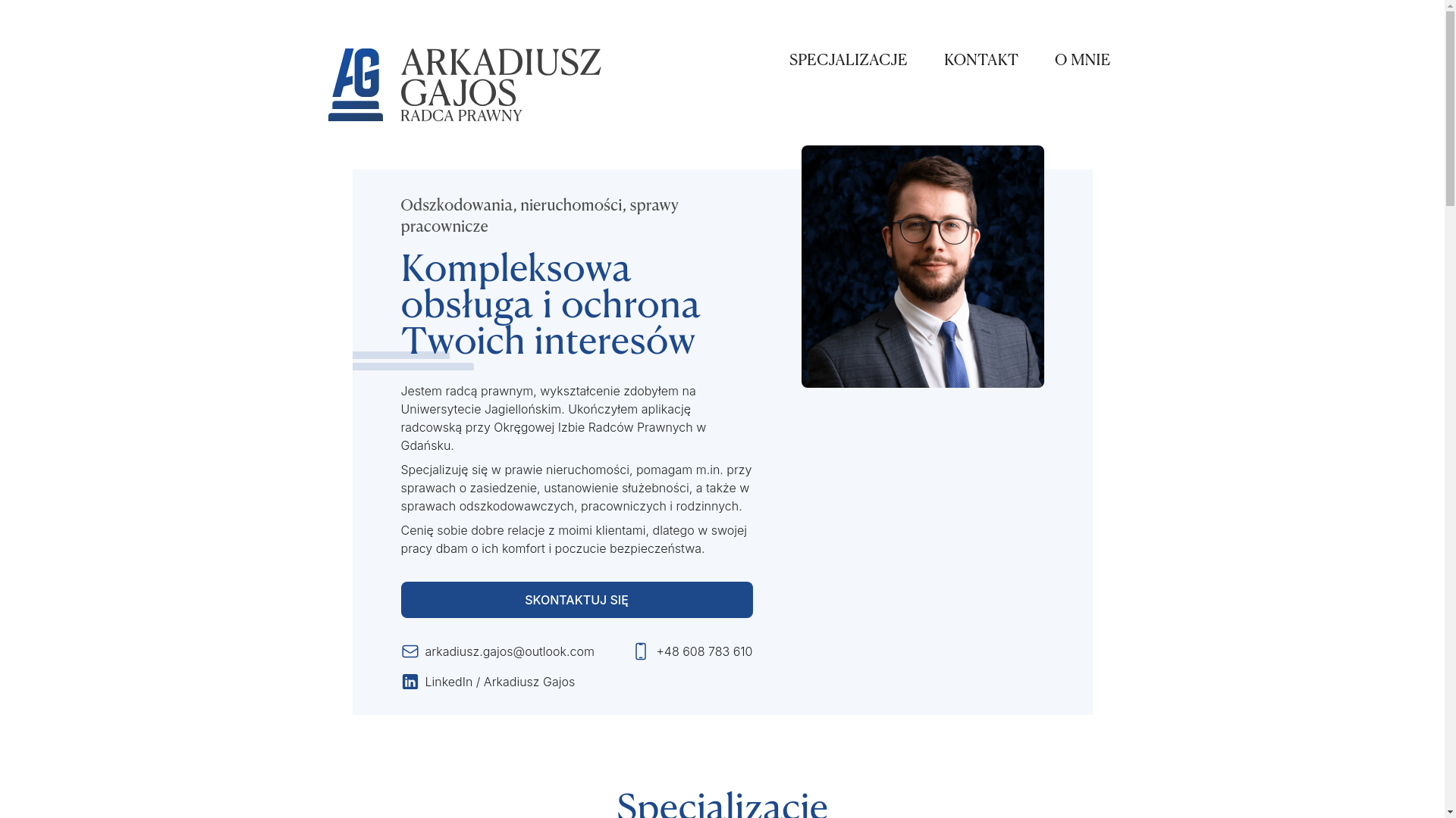 website screenshot of https://agajos.pages.dev/
