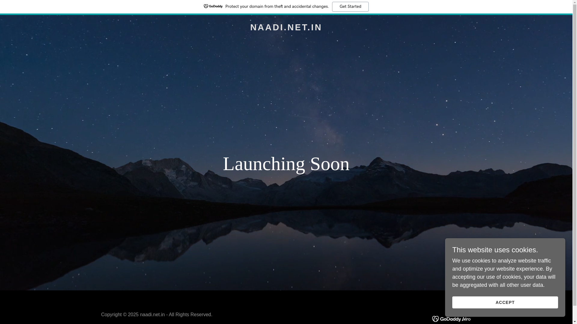 website screenshot of https://naadi.net.in/