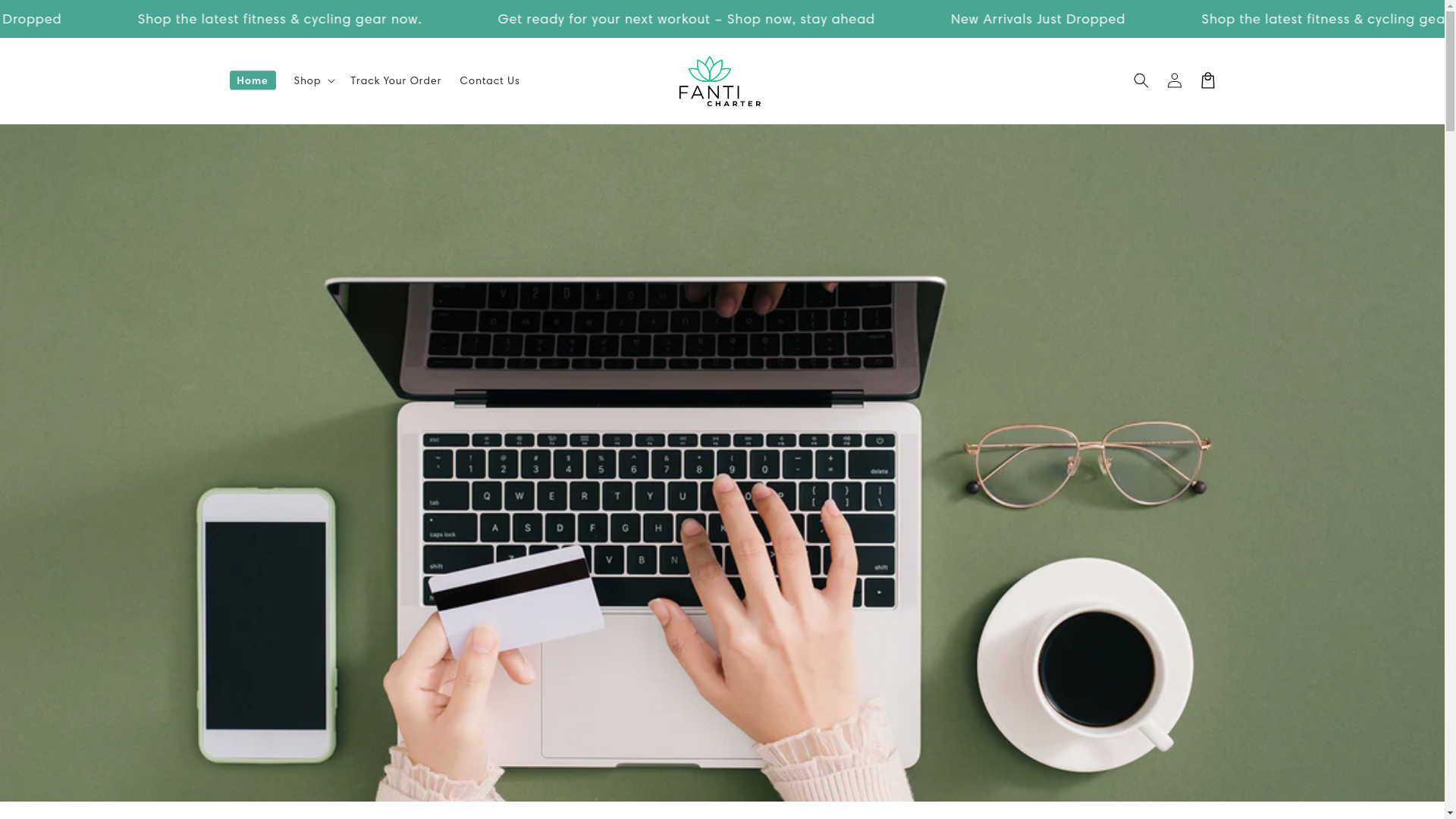 website screenshot of https://fanticharter.com/