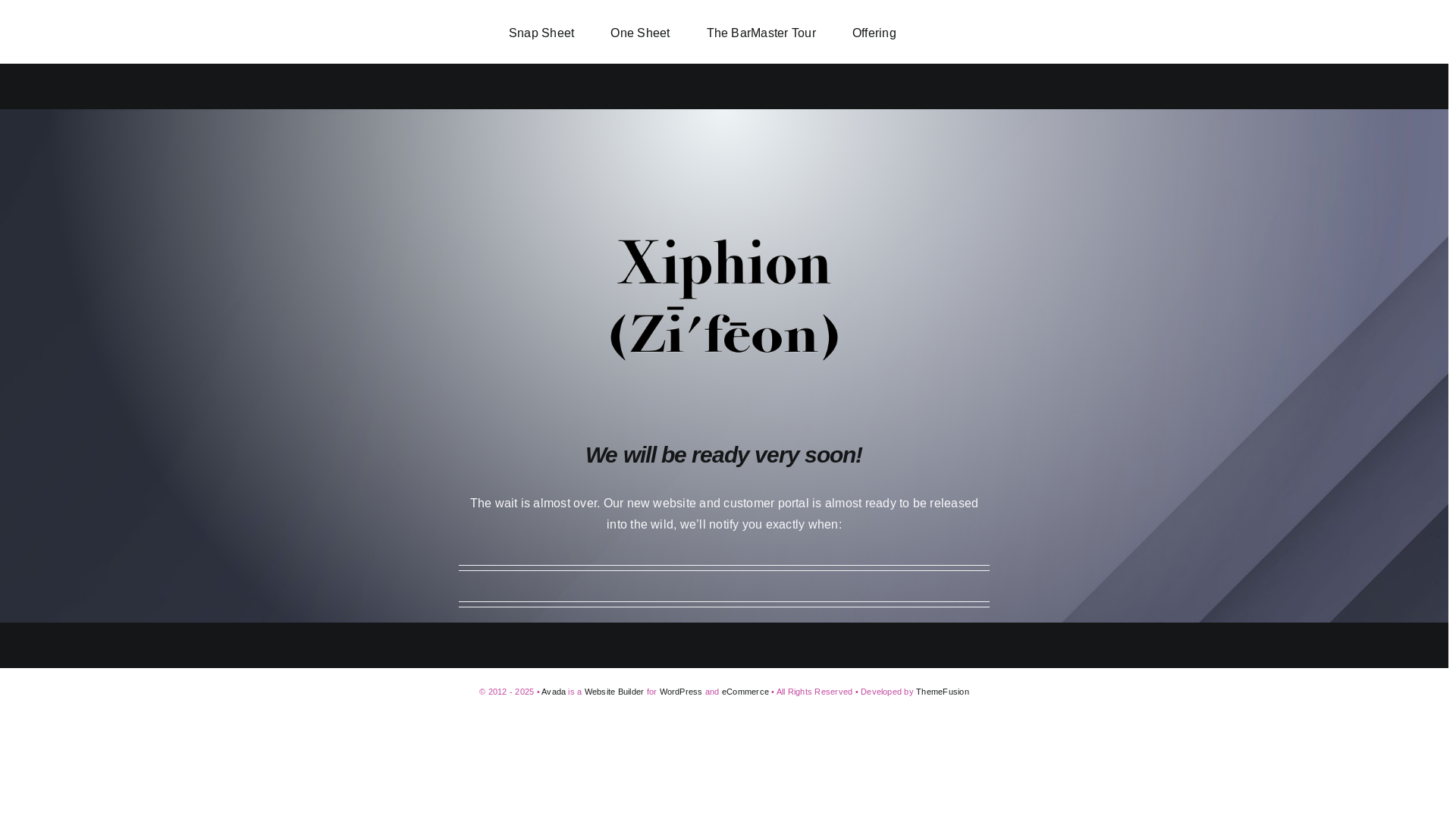 website screenshot of https://xiphion.net/