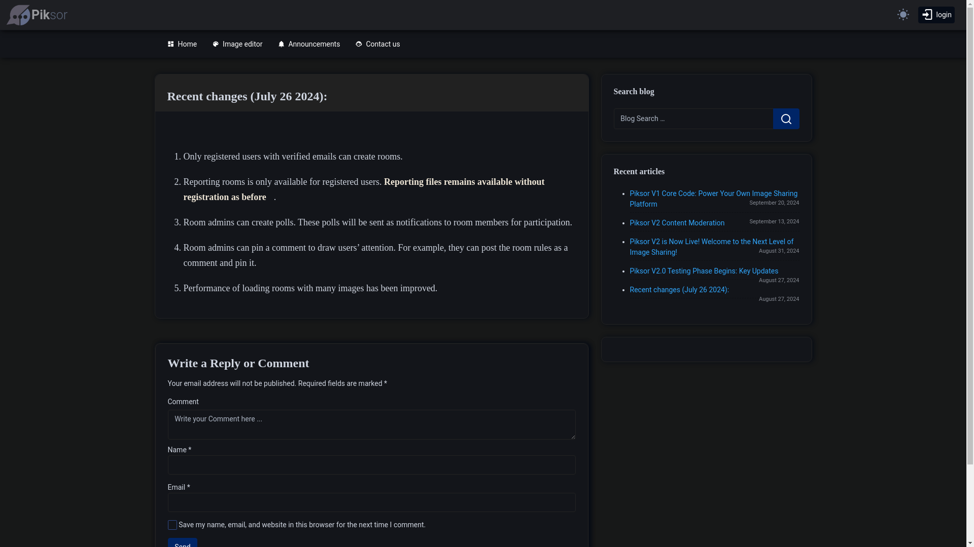 website screenshot of https://piksor.com/r/
