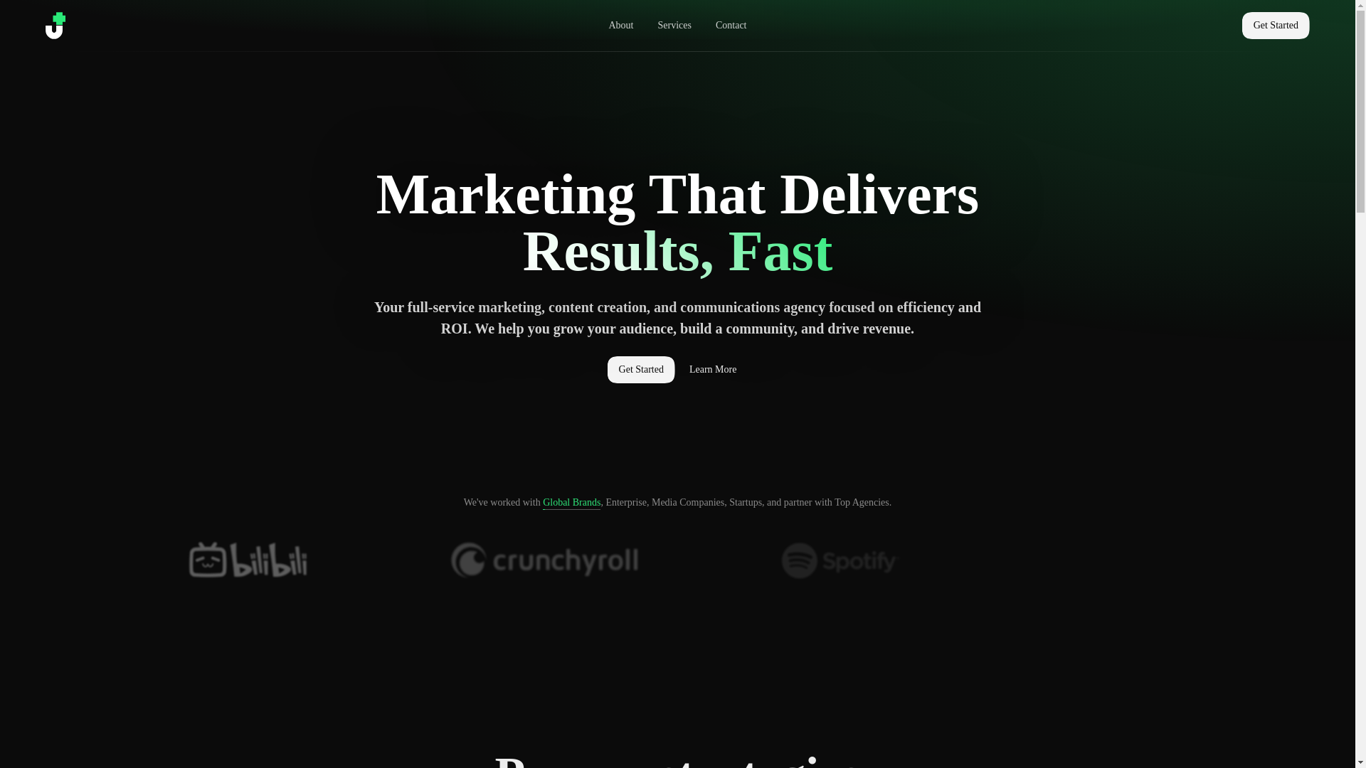 website screenshot of https://jfiy-website.pages.dev/