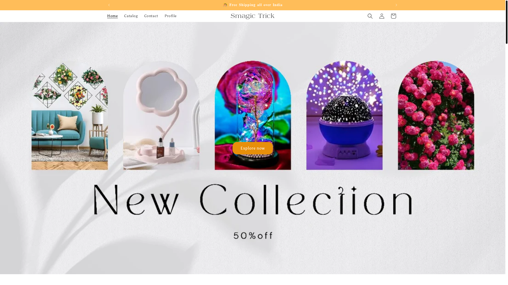 website screenshot of https://smagictrick.store/