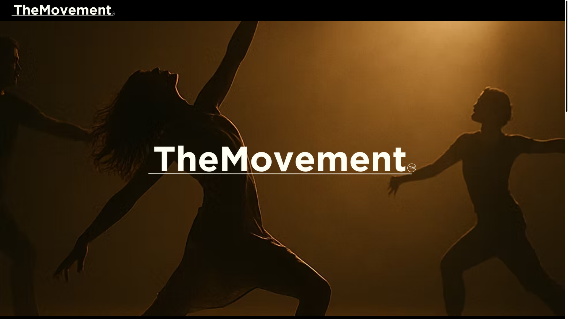 website screenshot of https://themovementsrl.com/