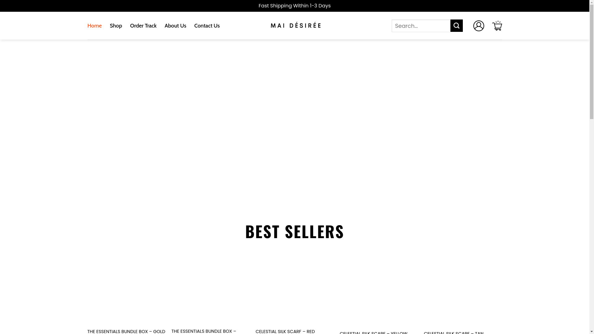 website screenshot of https://supermaidesiree.shop/