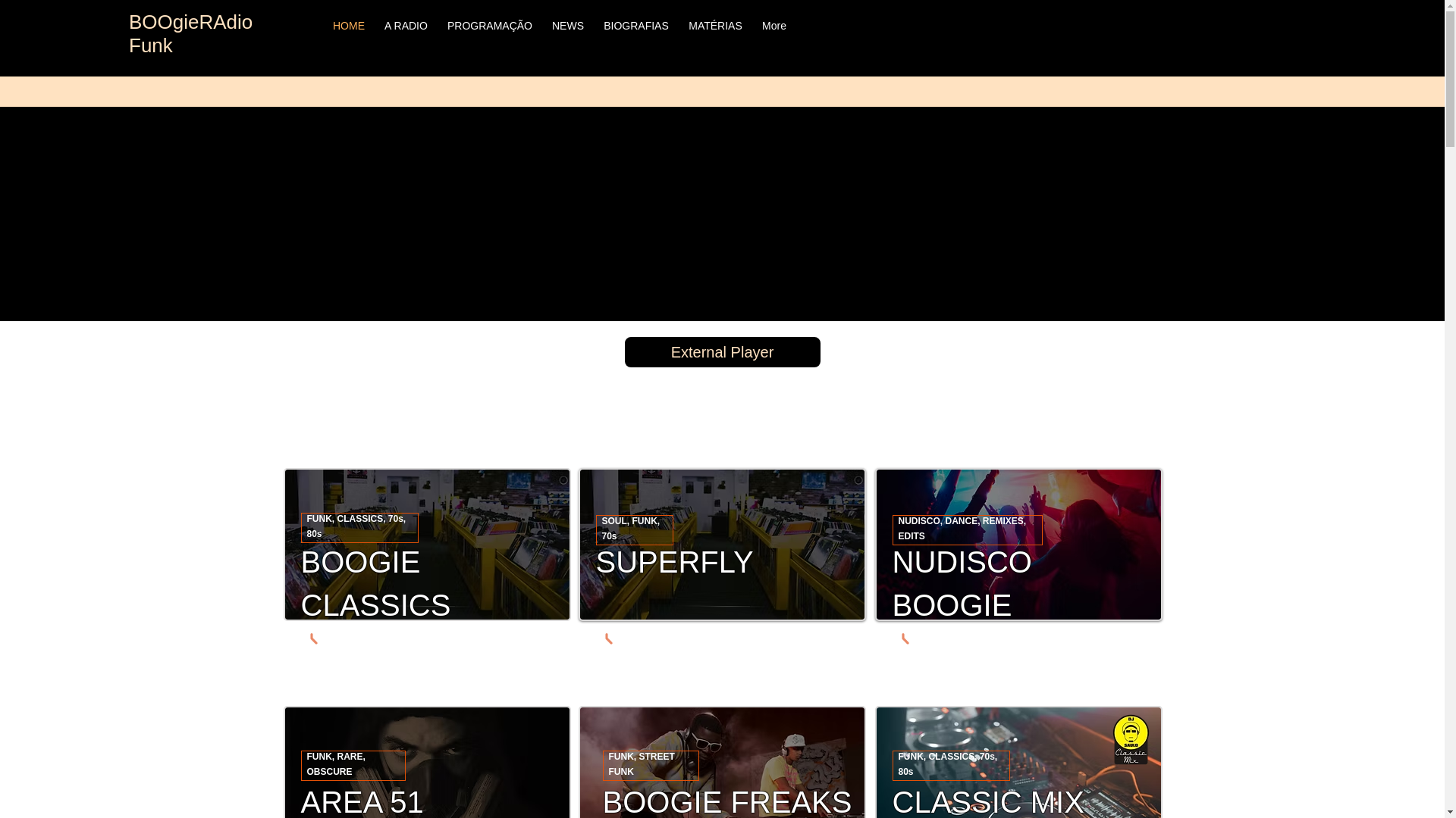 website screenshot of https://boogieradiofunk.com/