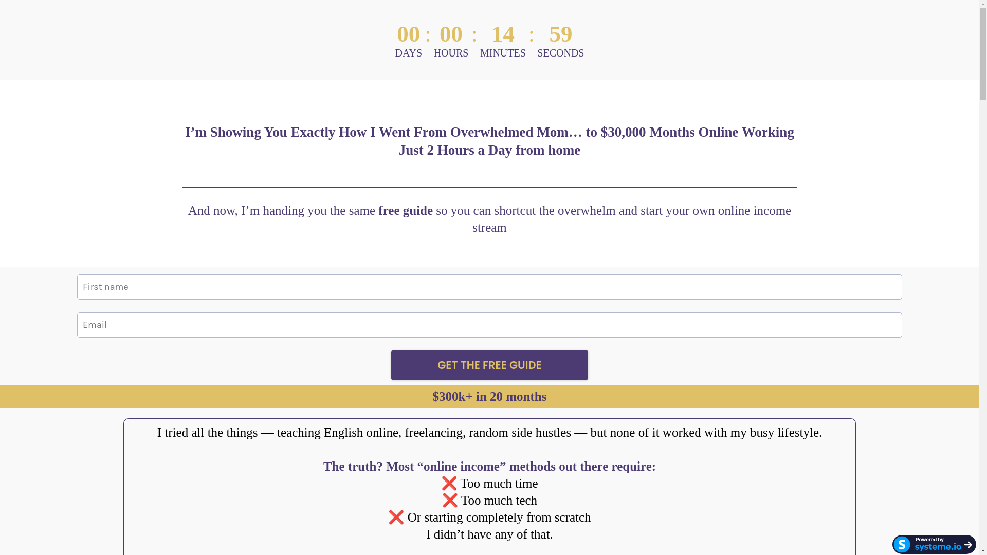 website screenshot of https://riafinancialfreedom.com/