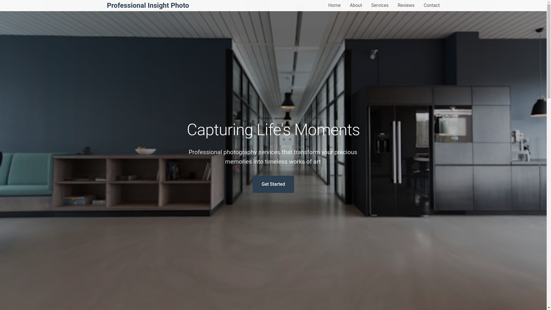 website screenshot of https://professionalinsightphoto.qpon/