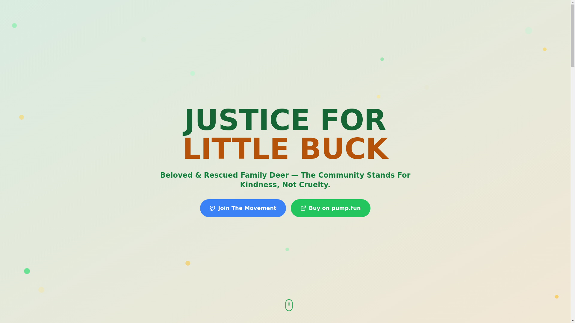website screenshot of https://littlebuck.org/
