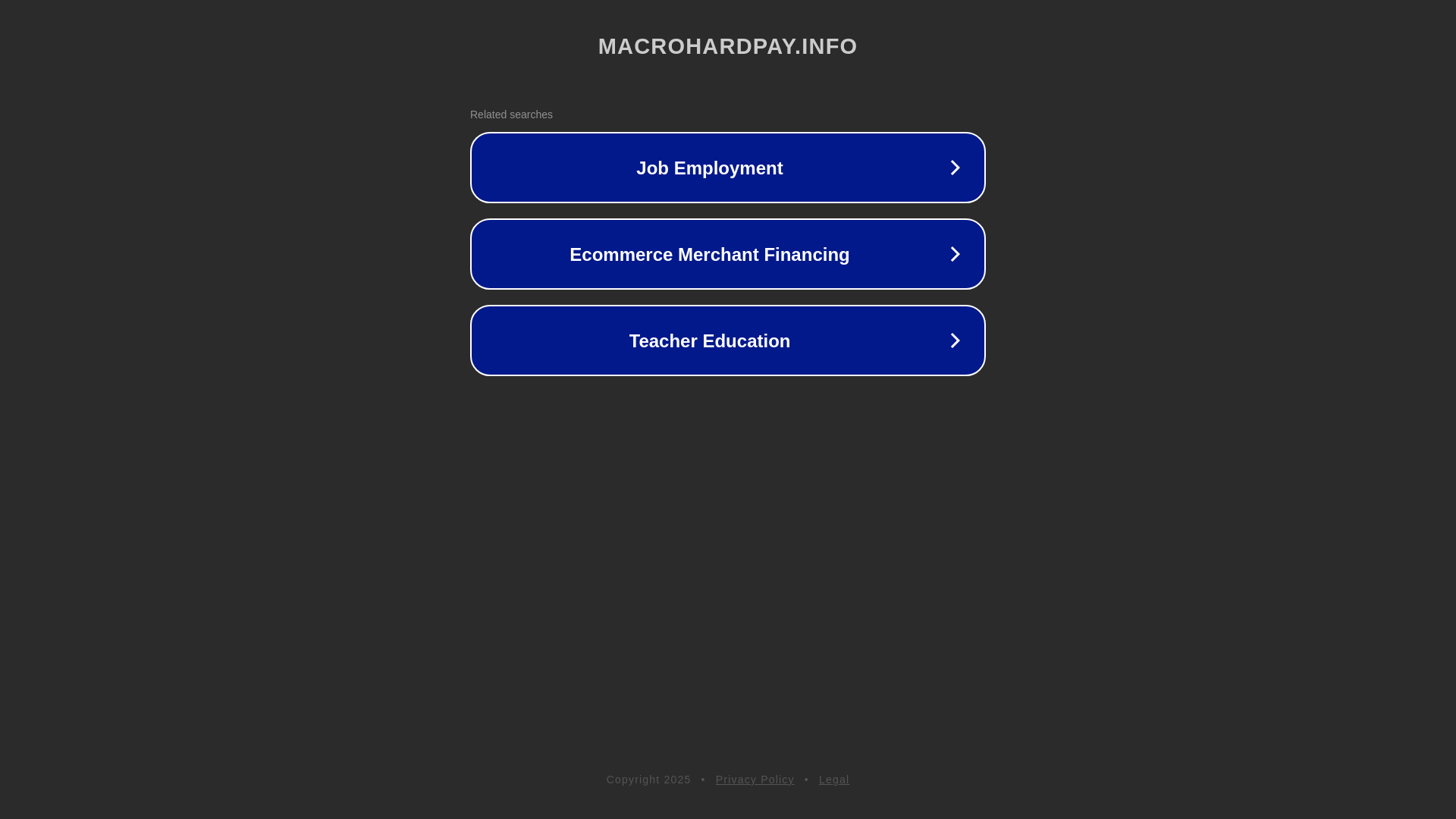 website screenshot of https://macrohardpay.info/