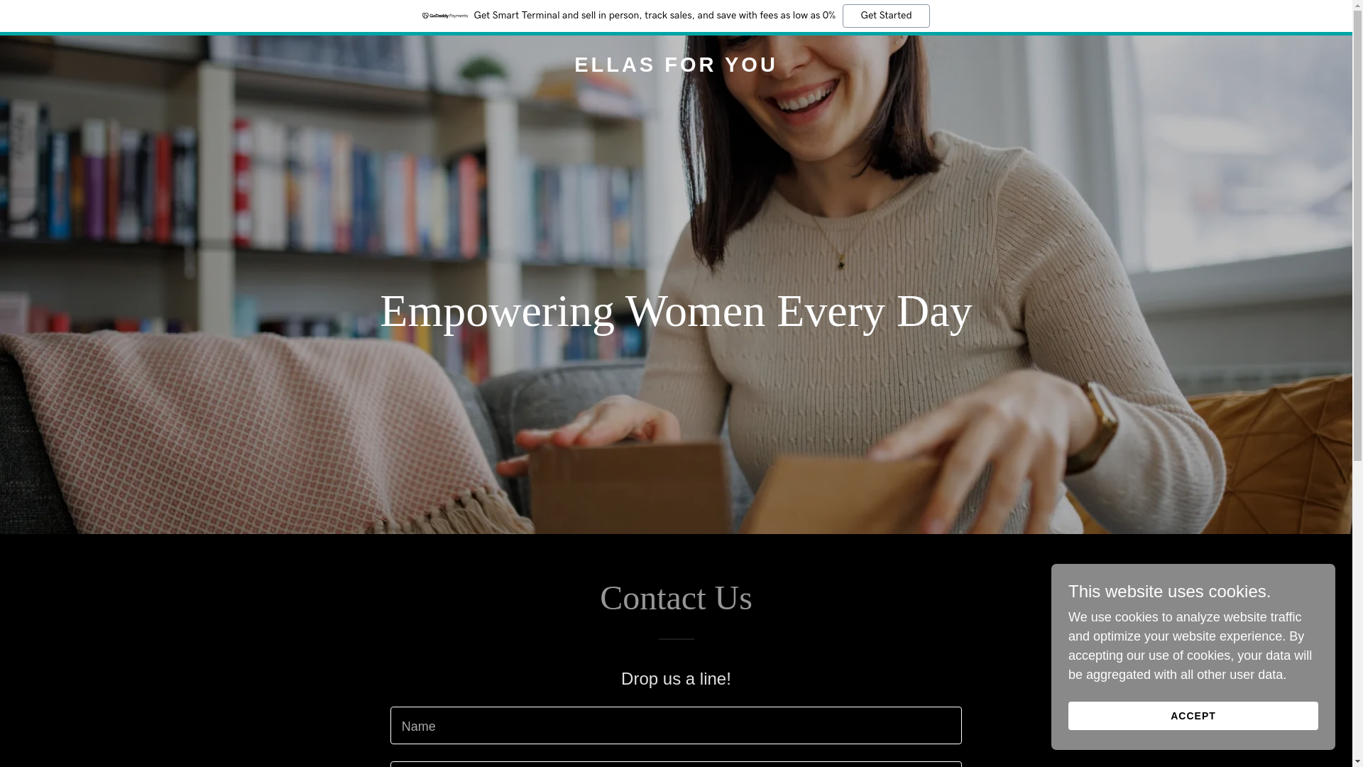 website screenshot of https://ellasforyou.com/