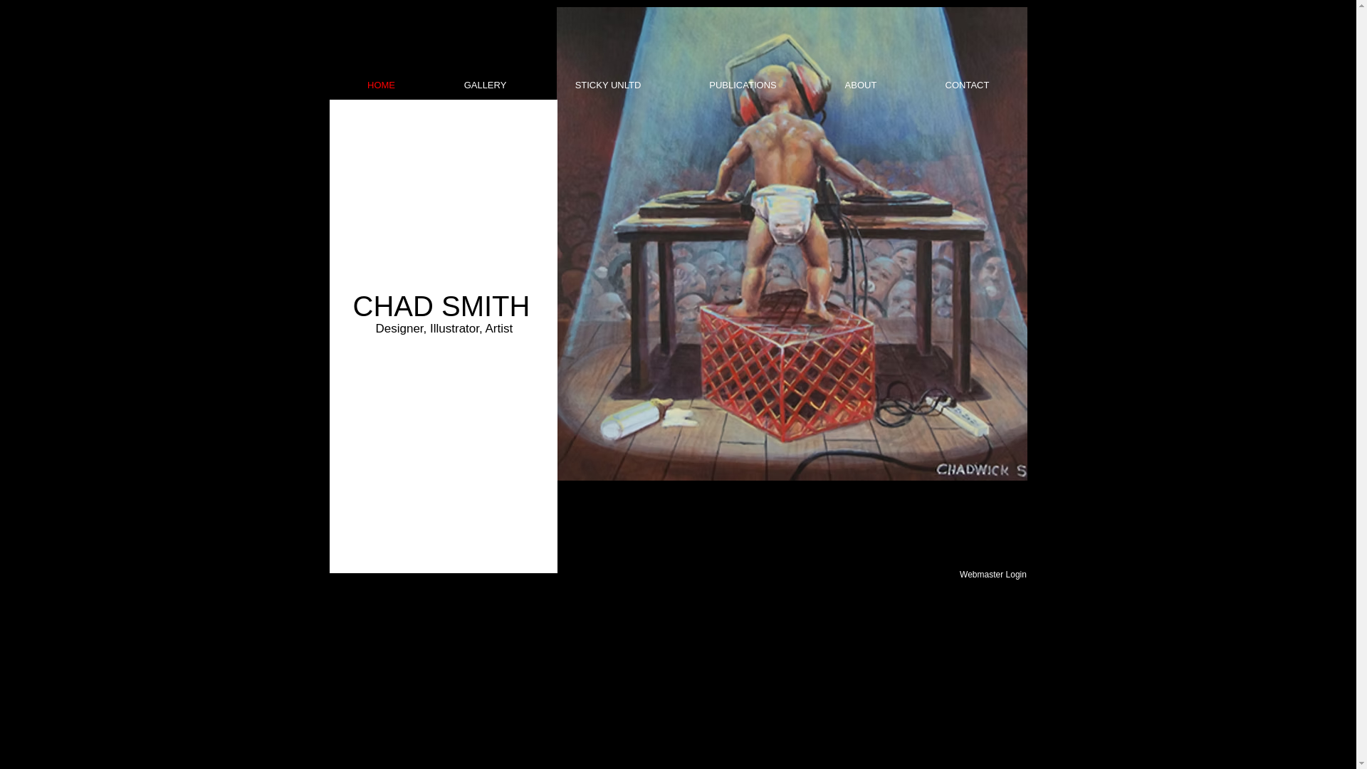 website screenshot of https://chadwicksmith1.com/