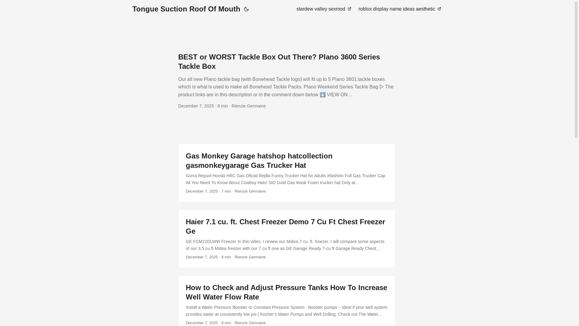 website screenshot of https://tonguesuctionroofofmouth.pages.dev/