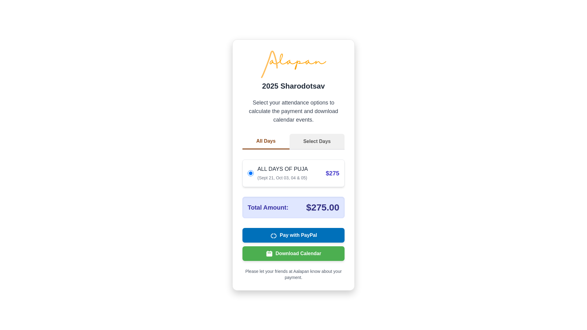 website screenshot of https://aalapan2025-subscription.pages.dev/