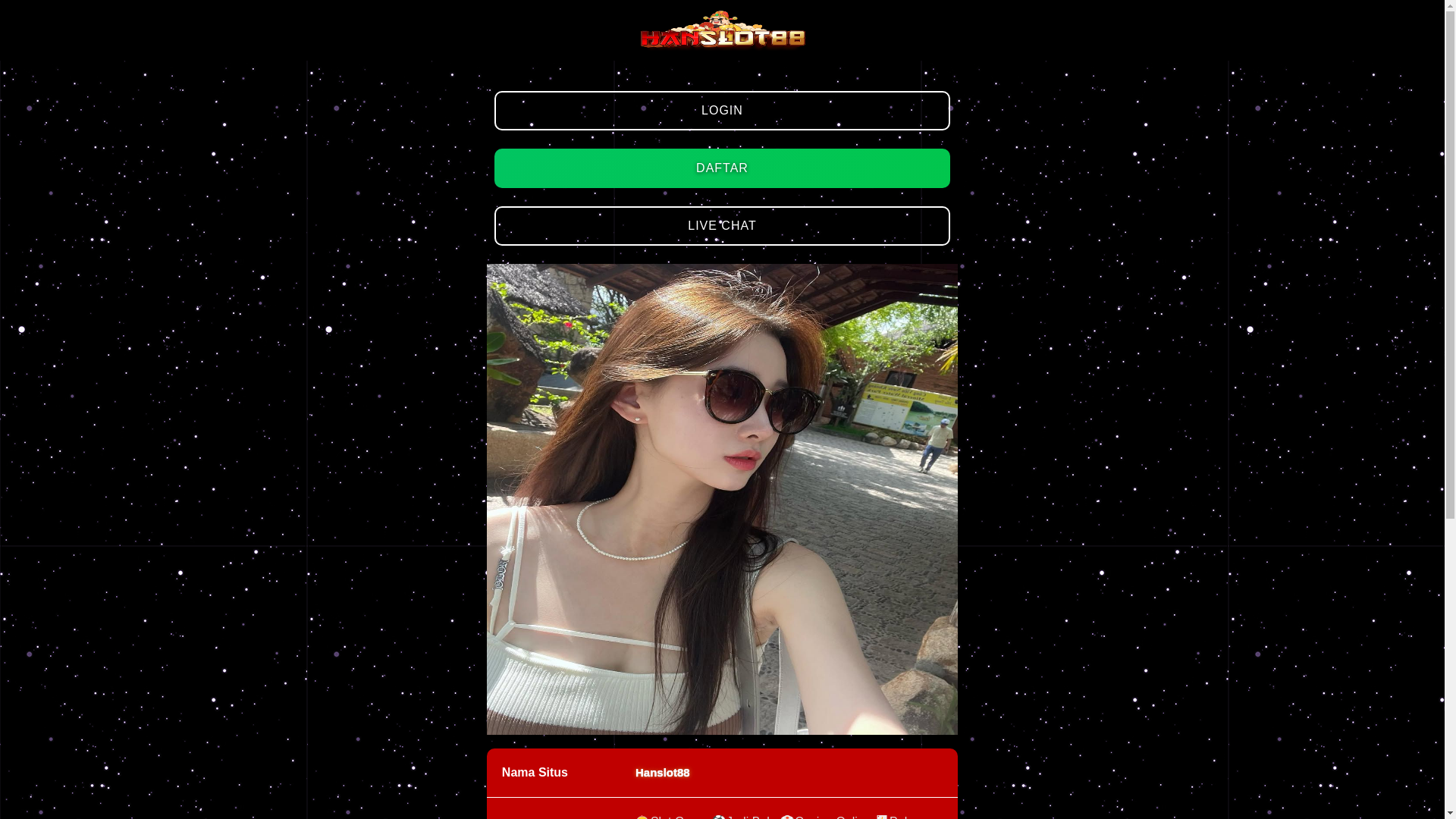 website screenshot of https://hanslot88roket.pages.dev/