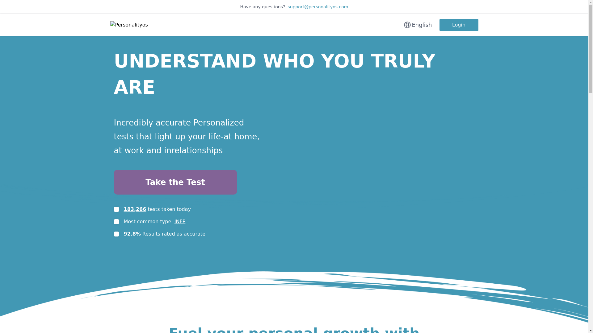 website screenshot of https://personalityos.pages.dev/