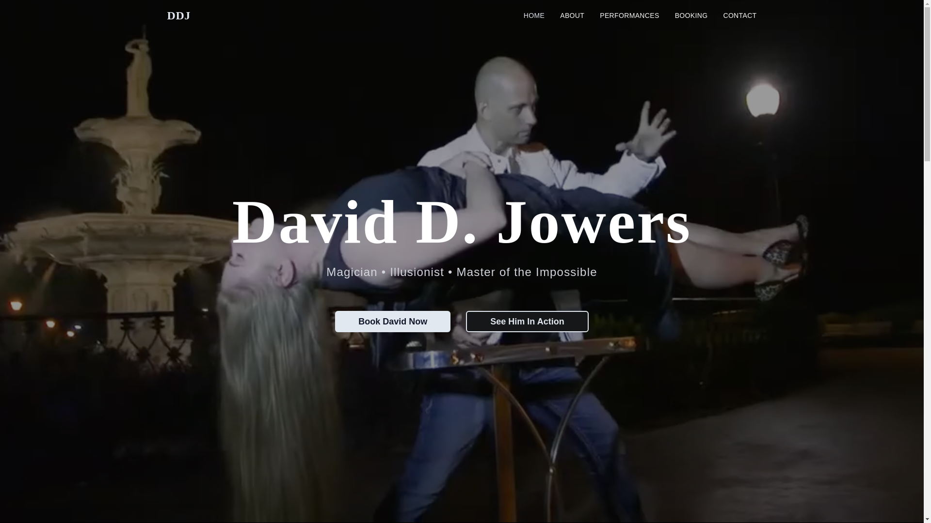 website screenshot of https://daviddjowers.com/