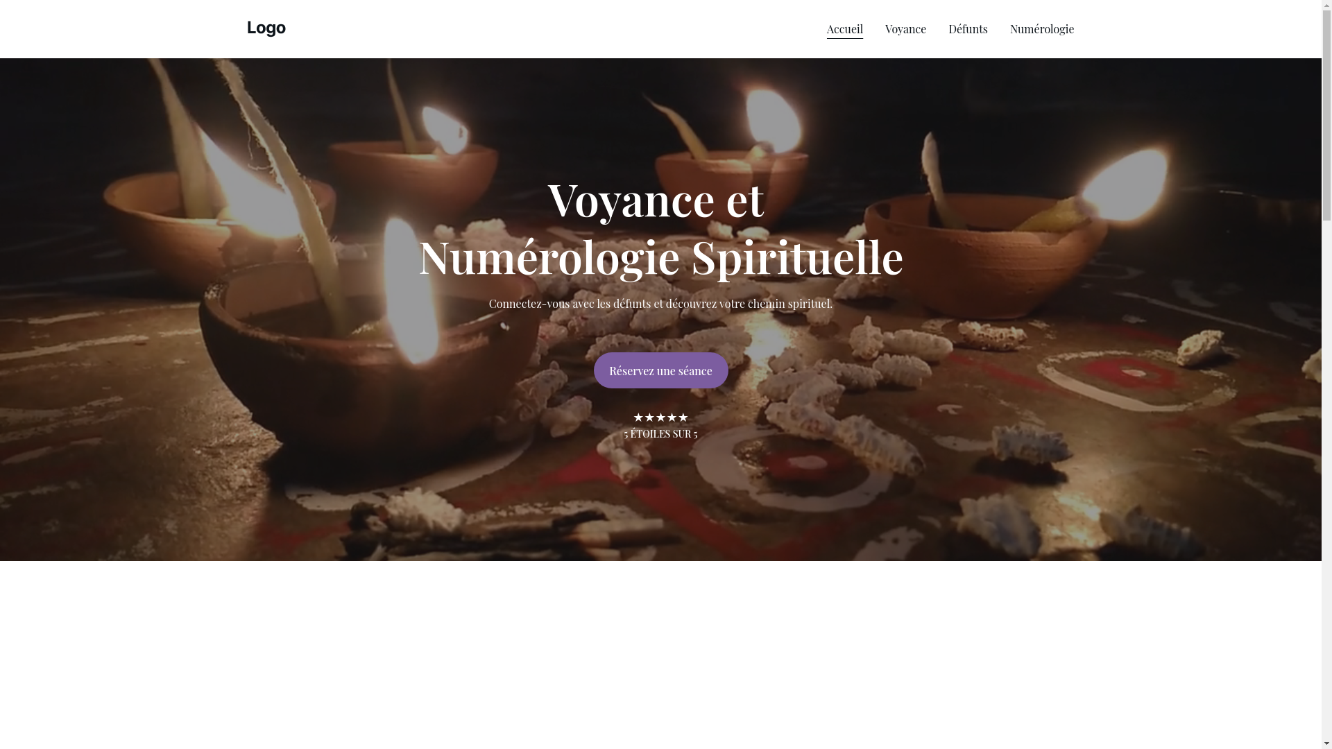 website screenshot of https://voyanceadelaide.fr/