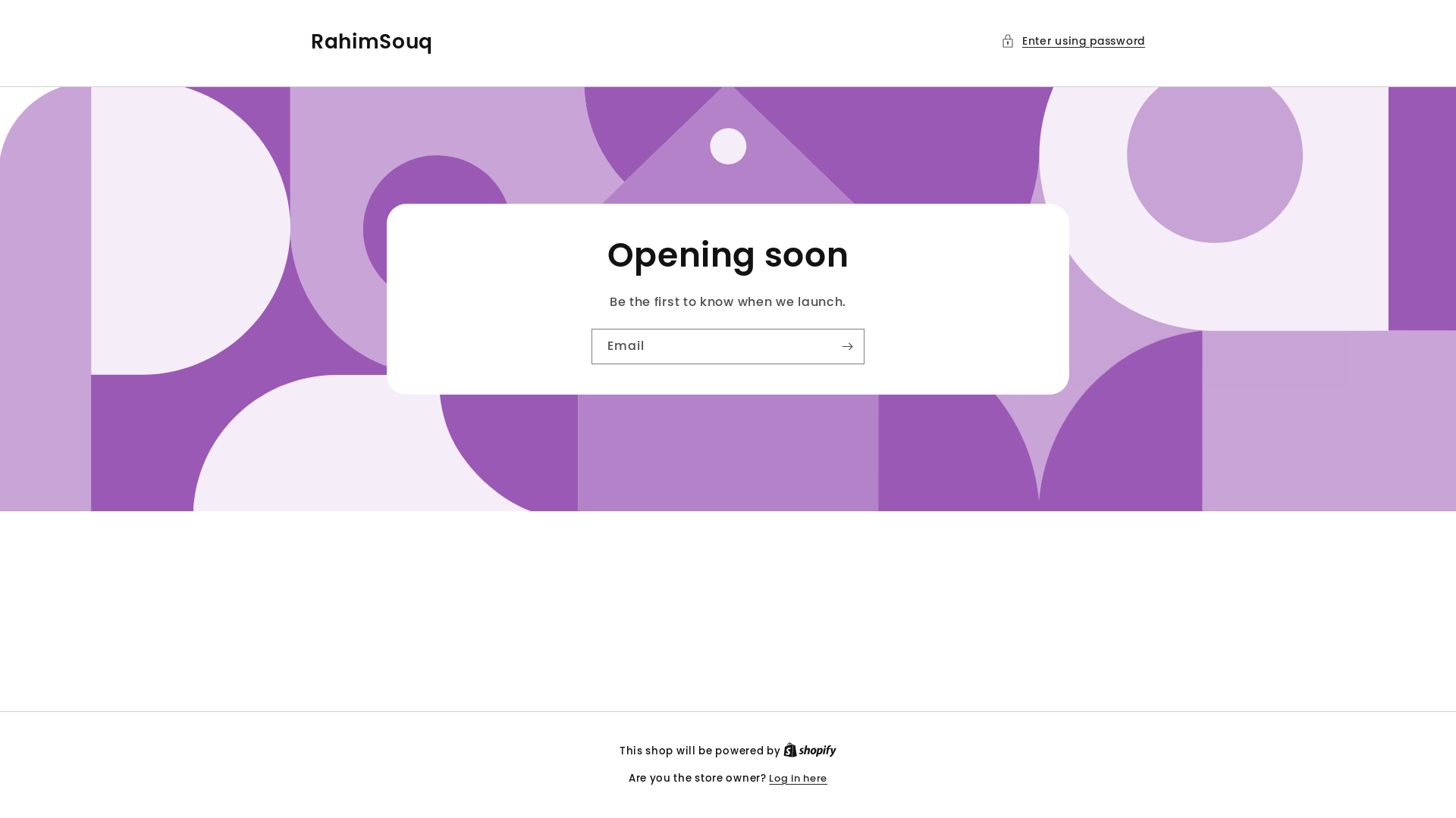 website screenshot of https://rahimsouq.store/