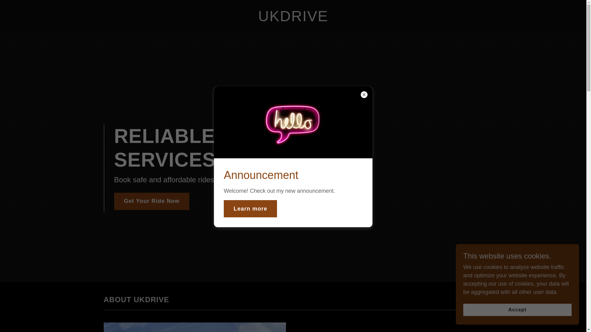 website screenshot of https://ukdrive.co.in/
