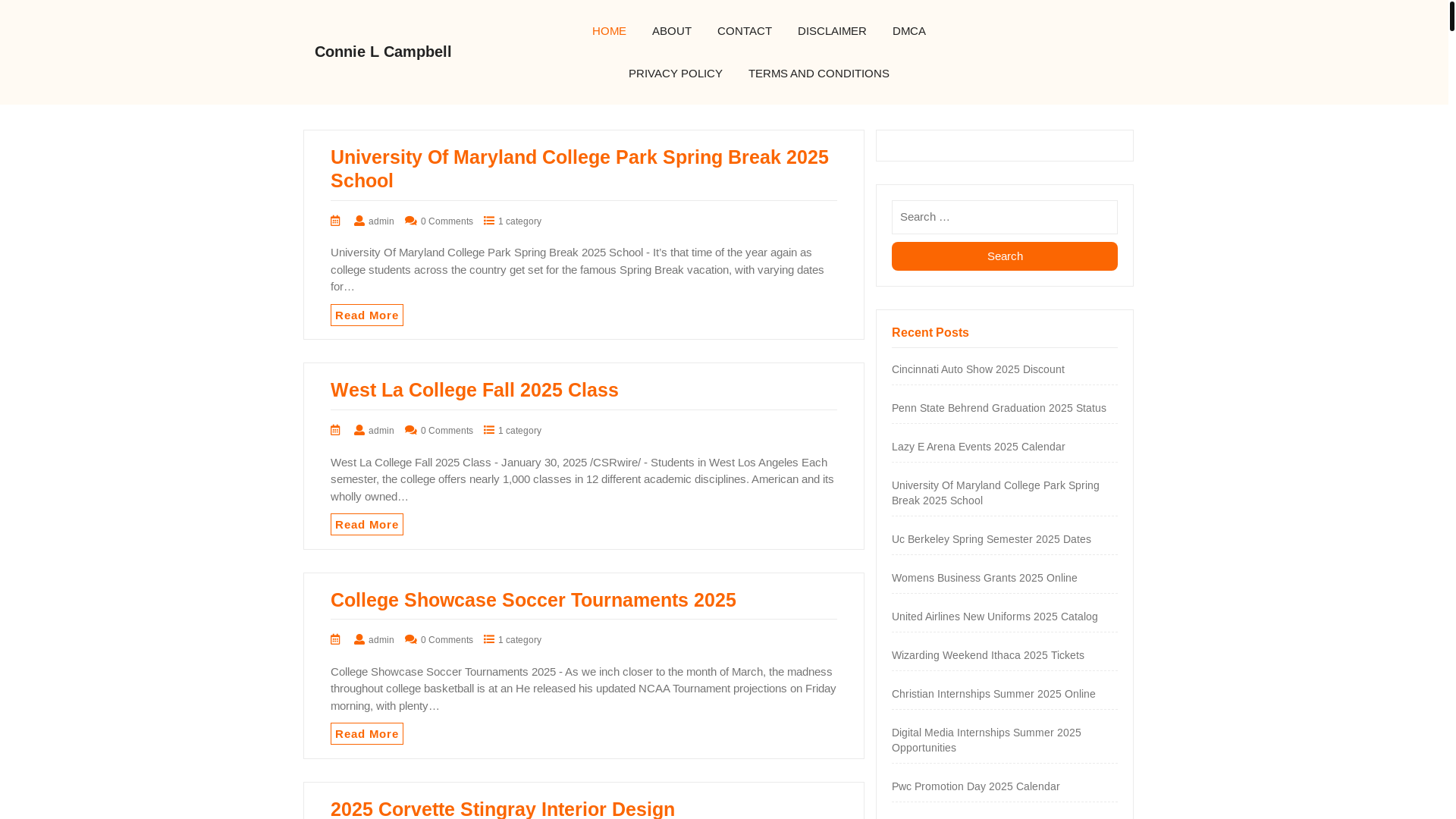 website screenshot of https://connielcampbellb.pages.dev/