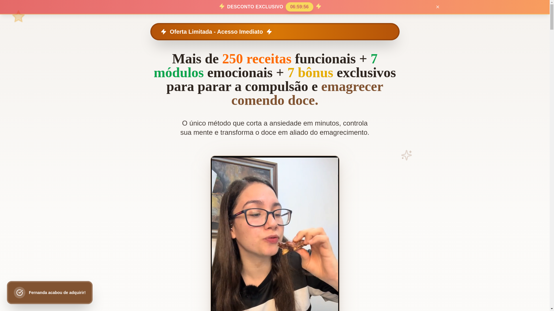 website screenshot of https://docesdapaolla.com/