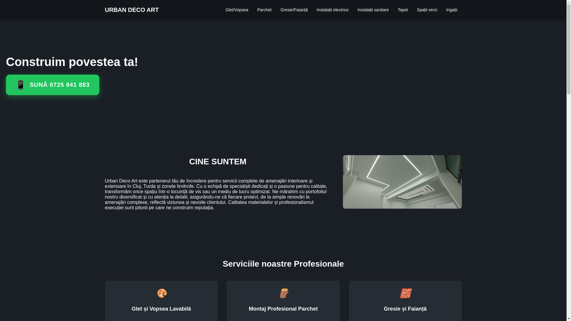 website screenshot of https://renovaricluj.ro/