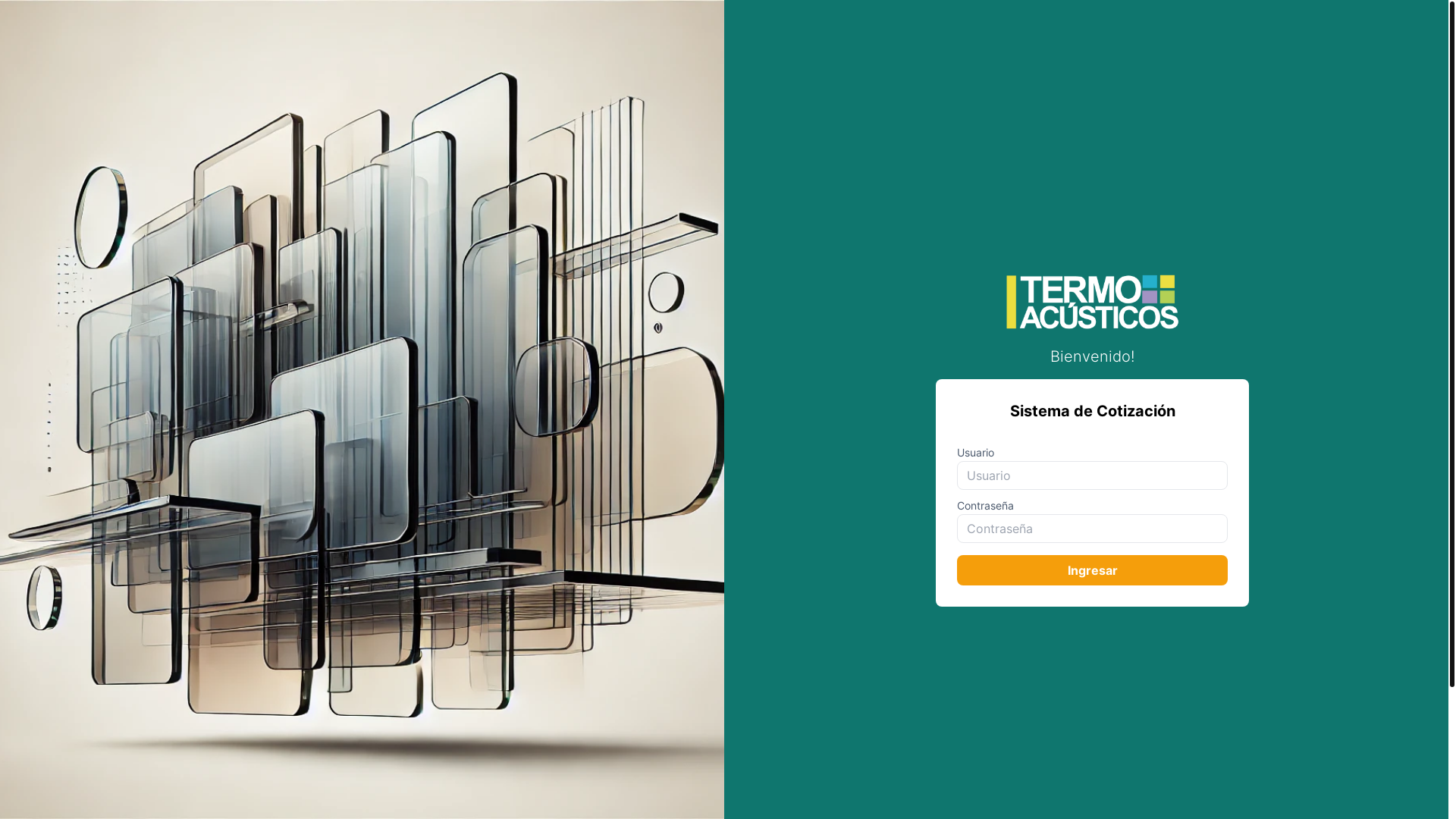 website screenshot of https://termoacusticos-cotizador.pages.dev/
