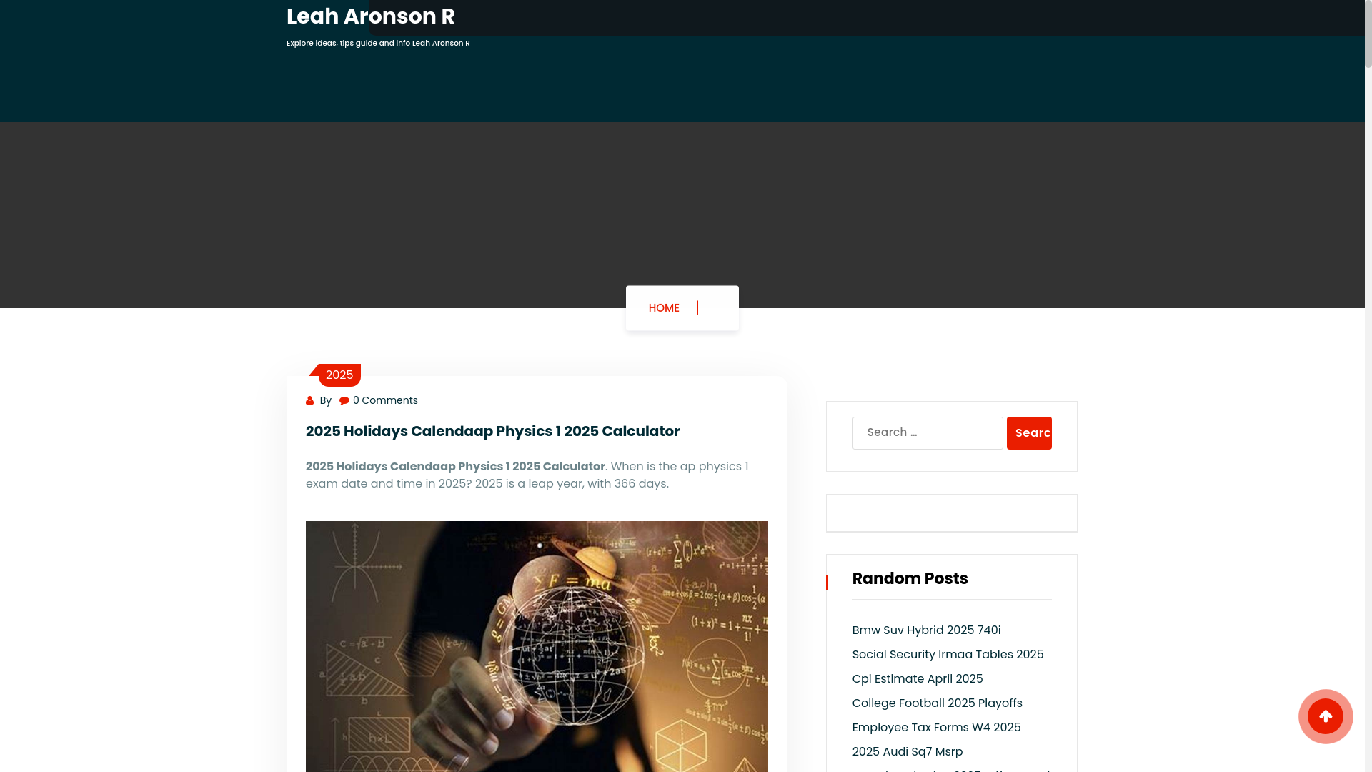 website screenshot of https://leaharonsonr.pages.dev/