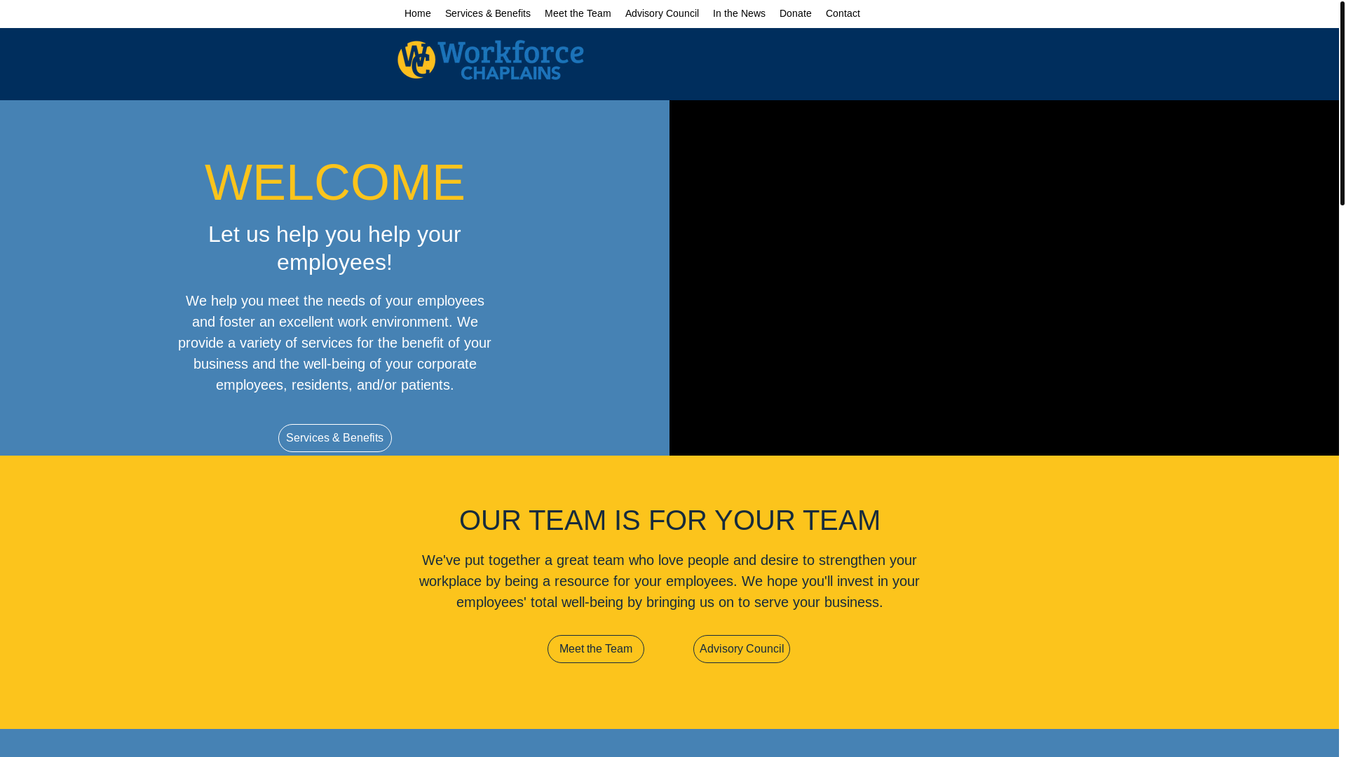 website screenshot of https://workforcecarepartners.com/