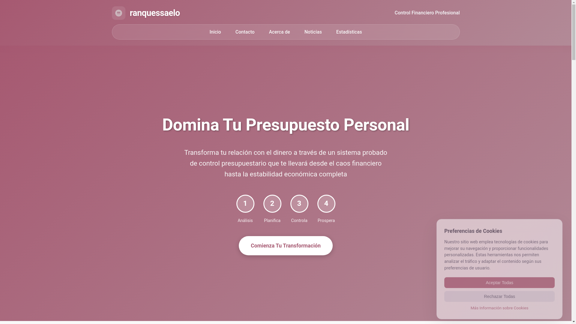 website screenshot of https://ranquessaelo.com/