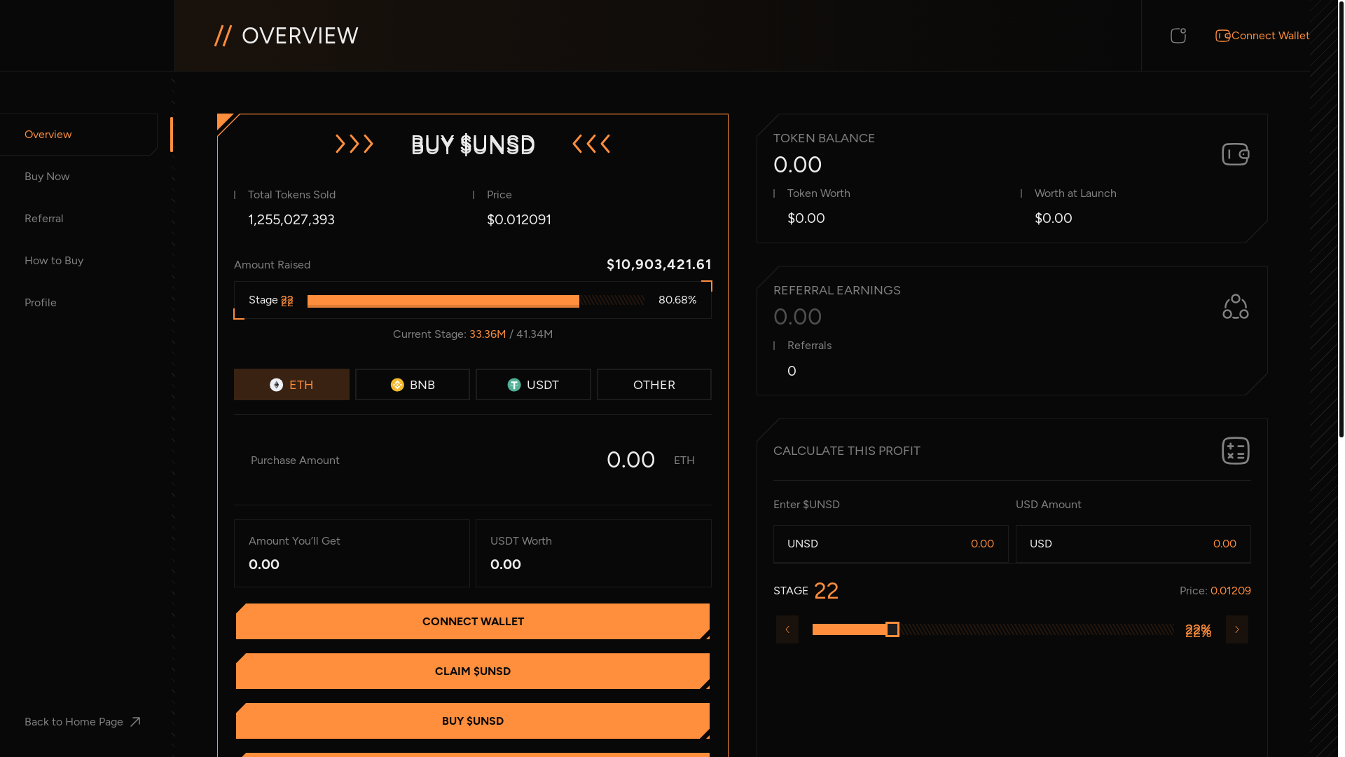 website screenshot of https://unstakedsdapp.pages.dev/