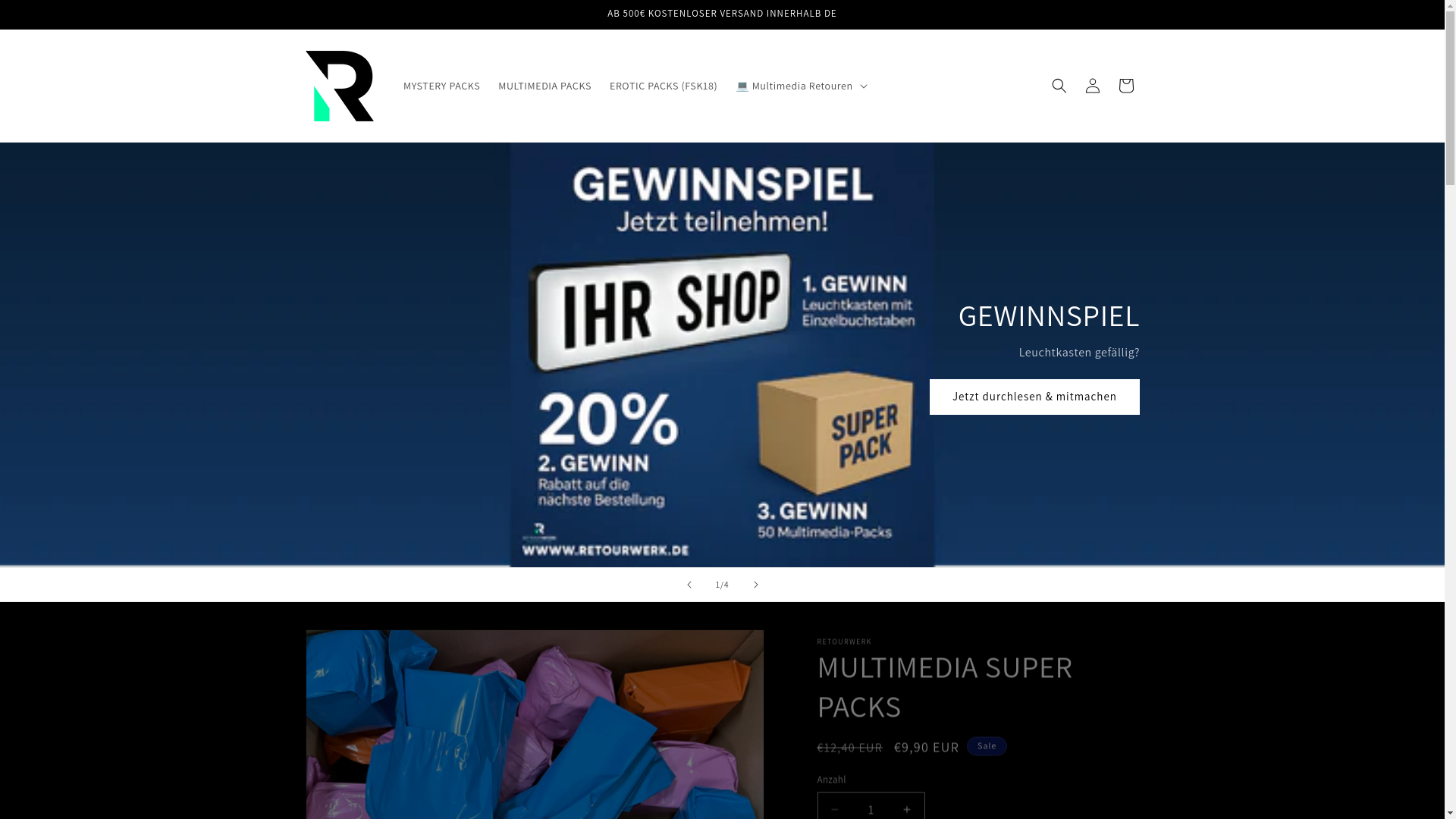 website screenshot of https://hypeking.de/