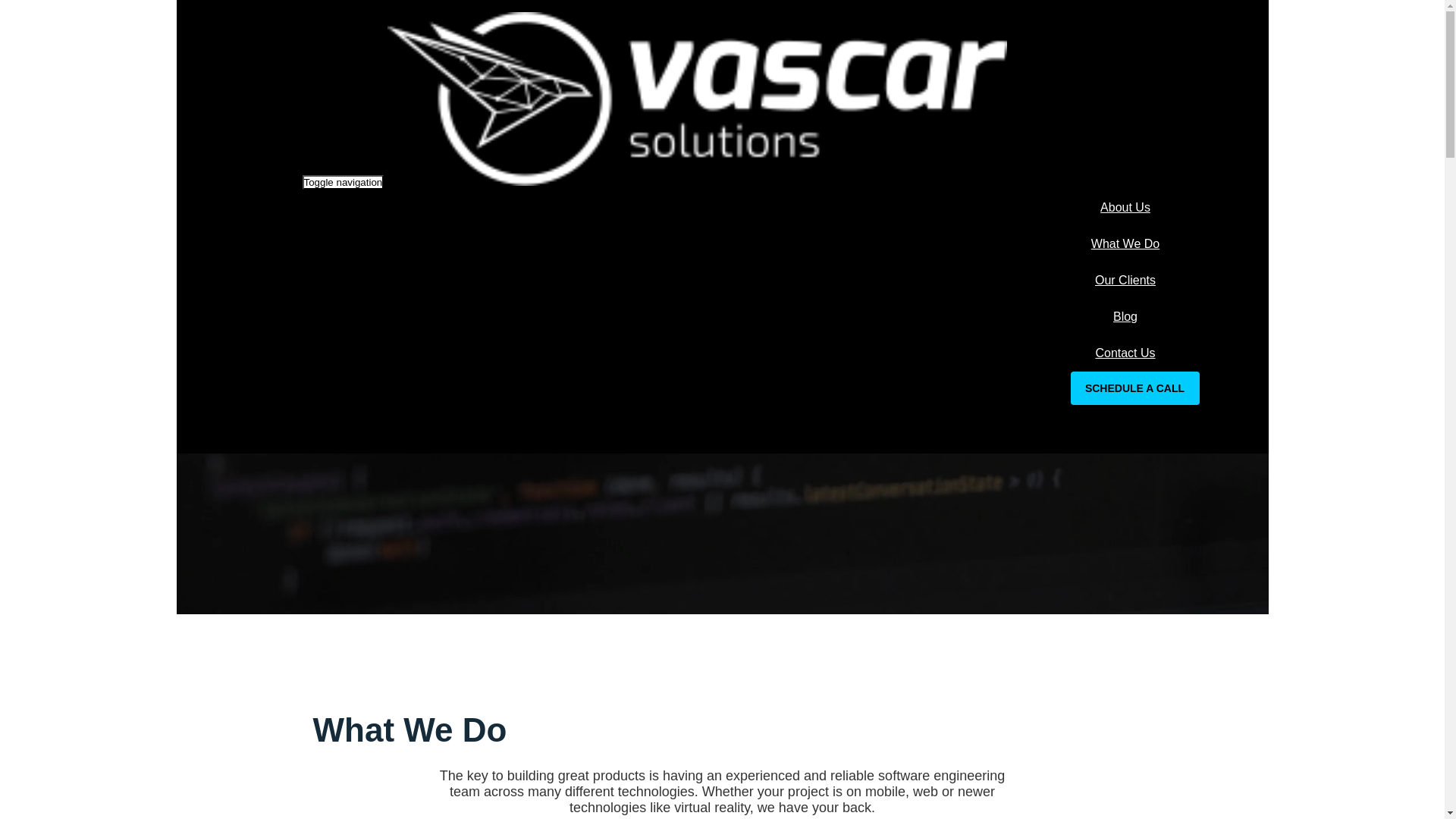 website screenshot of https://vascarhub.com/