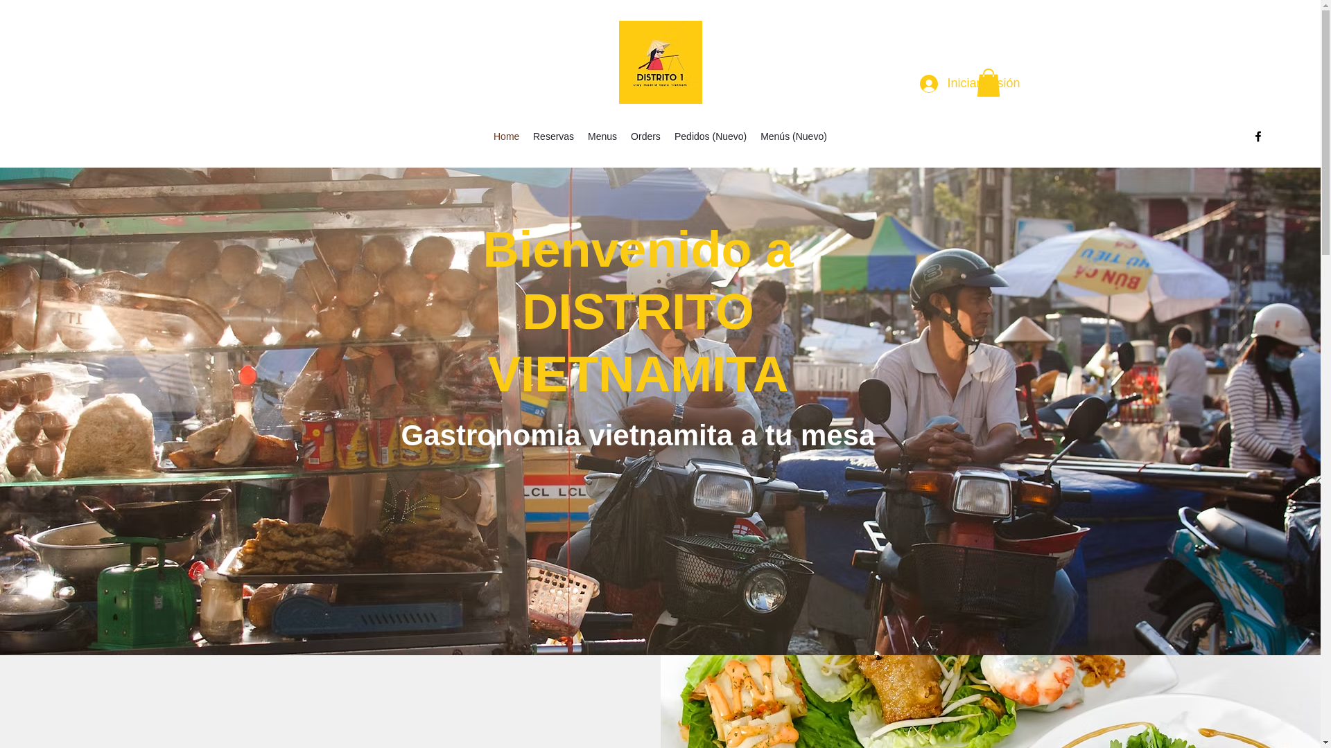 website screenshot of https://distrito-vietnamita.com/