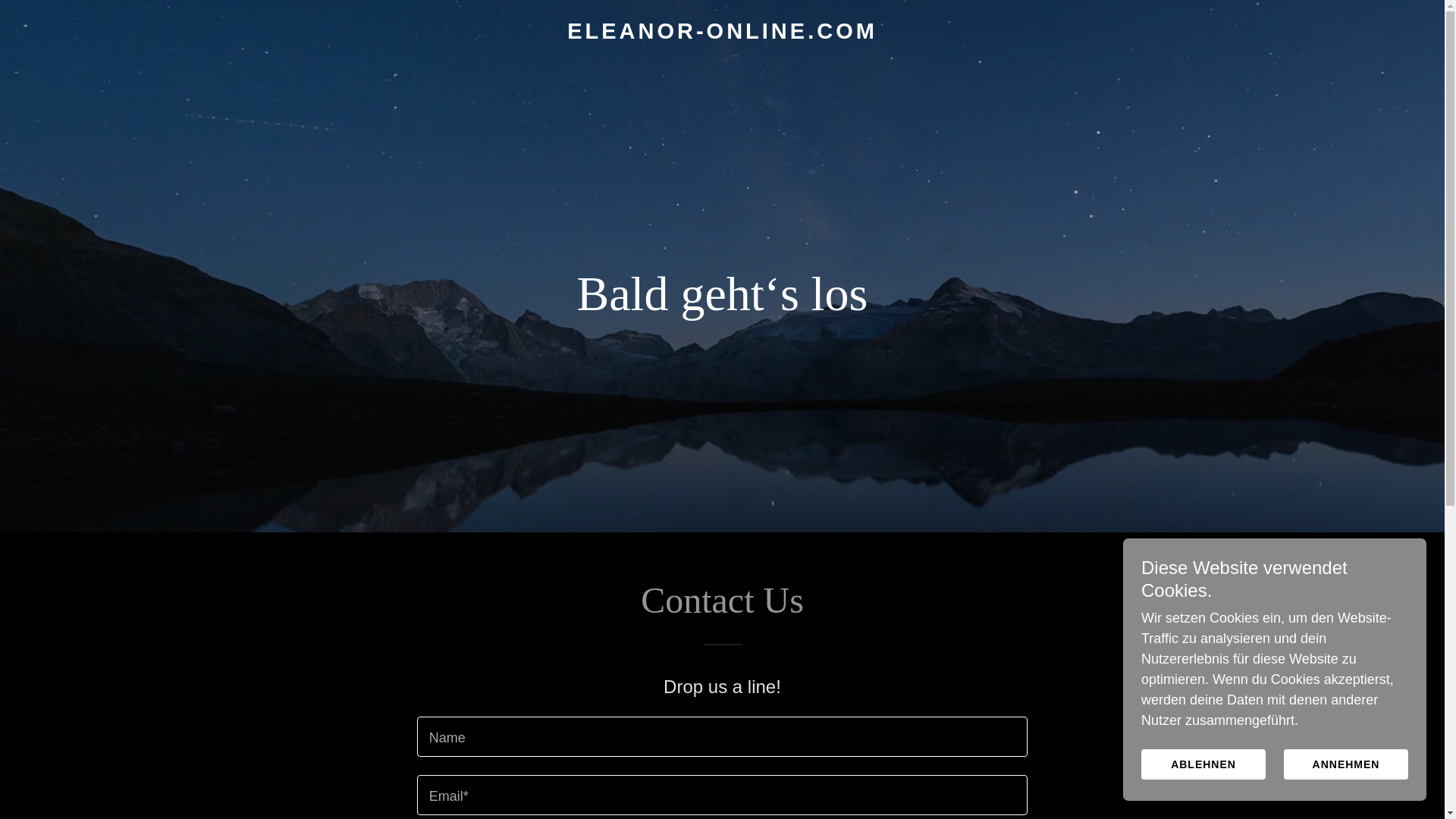 website screenshot of https://eleanor-online.com/