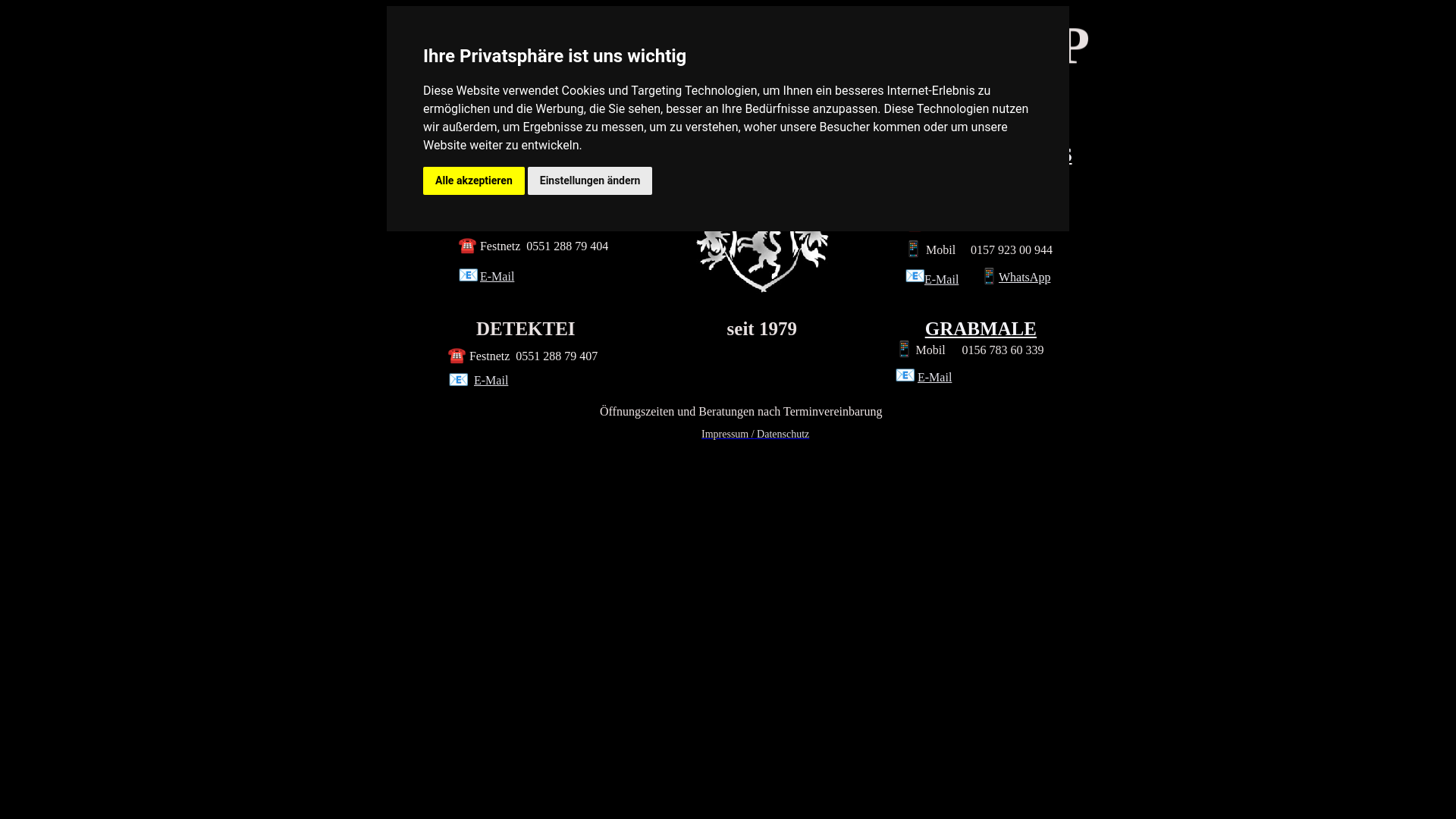 website screenshot of https://waltershausen.me/
