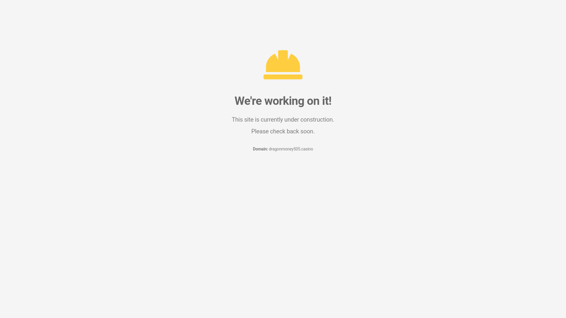 website screenshot of https://dragonmoney505.casino/
