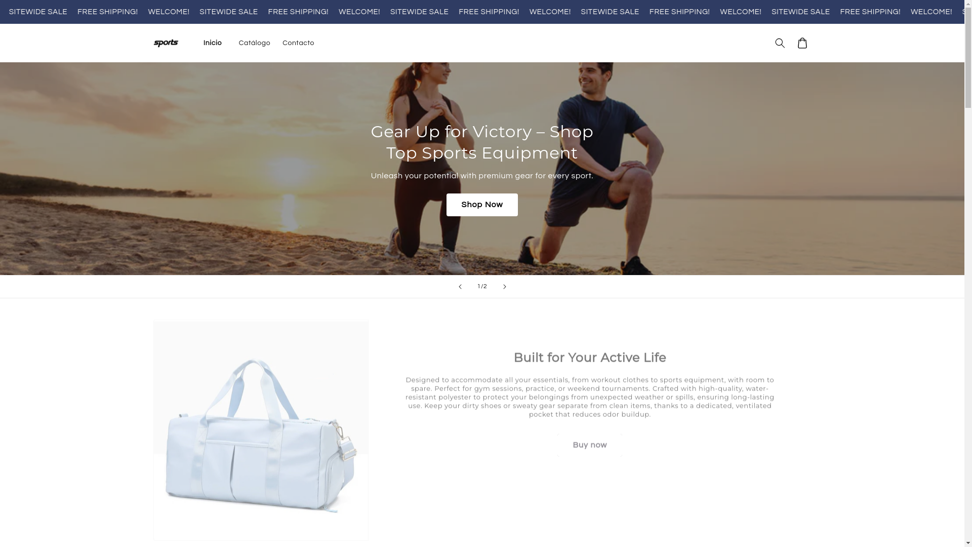 website screenshot of https://harriexpress.store/