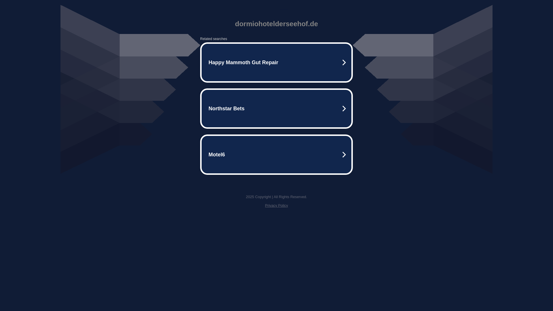 website screenshot of https://dormiohotelderseehof.de/