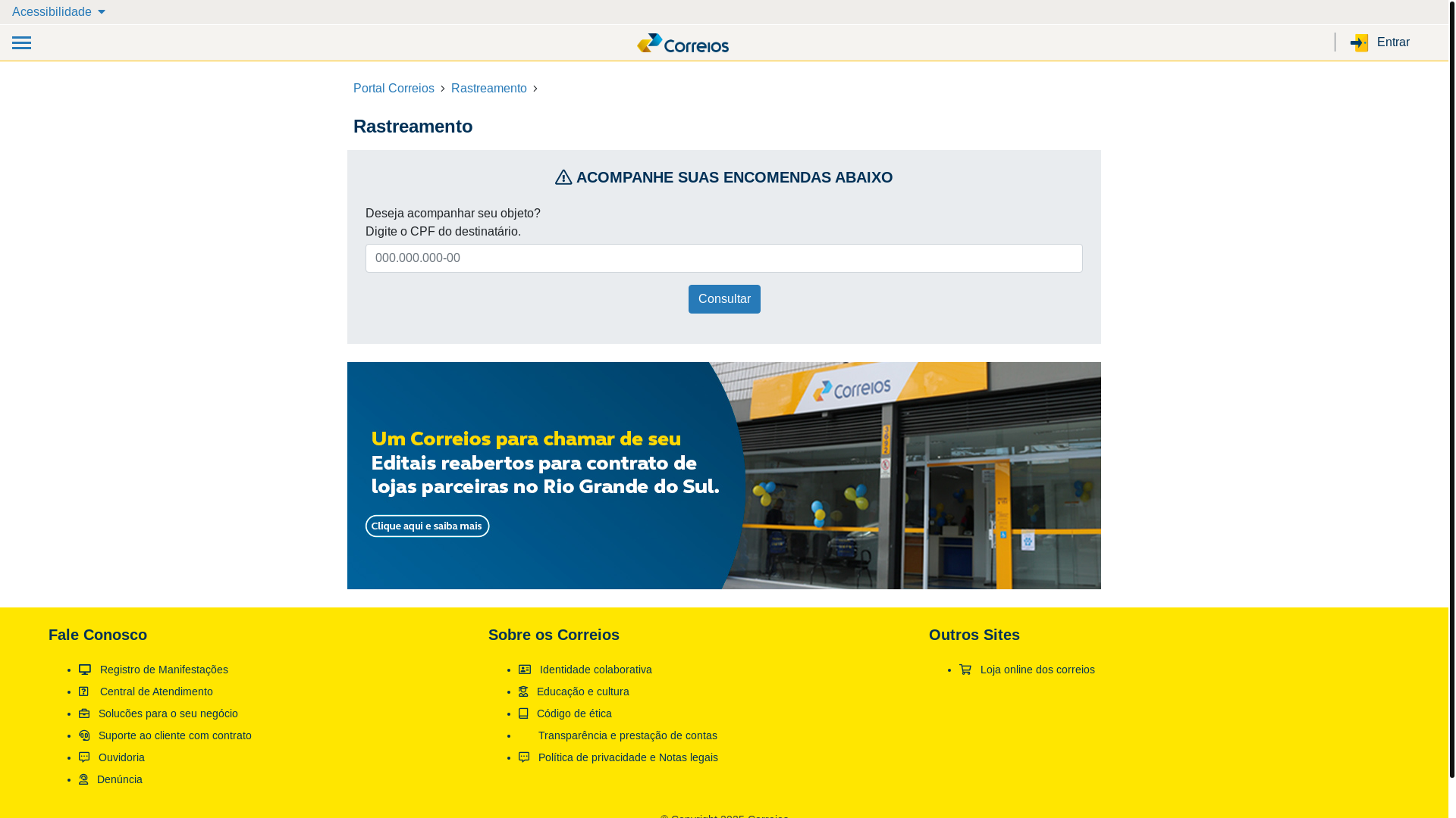 website screenshot of https://rastreiosrapido.com/