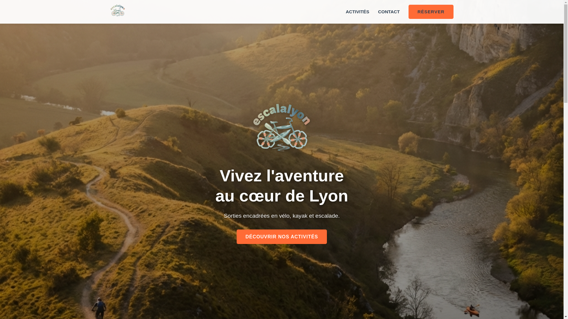 website screenshot of https://escalalyon.fr/