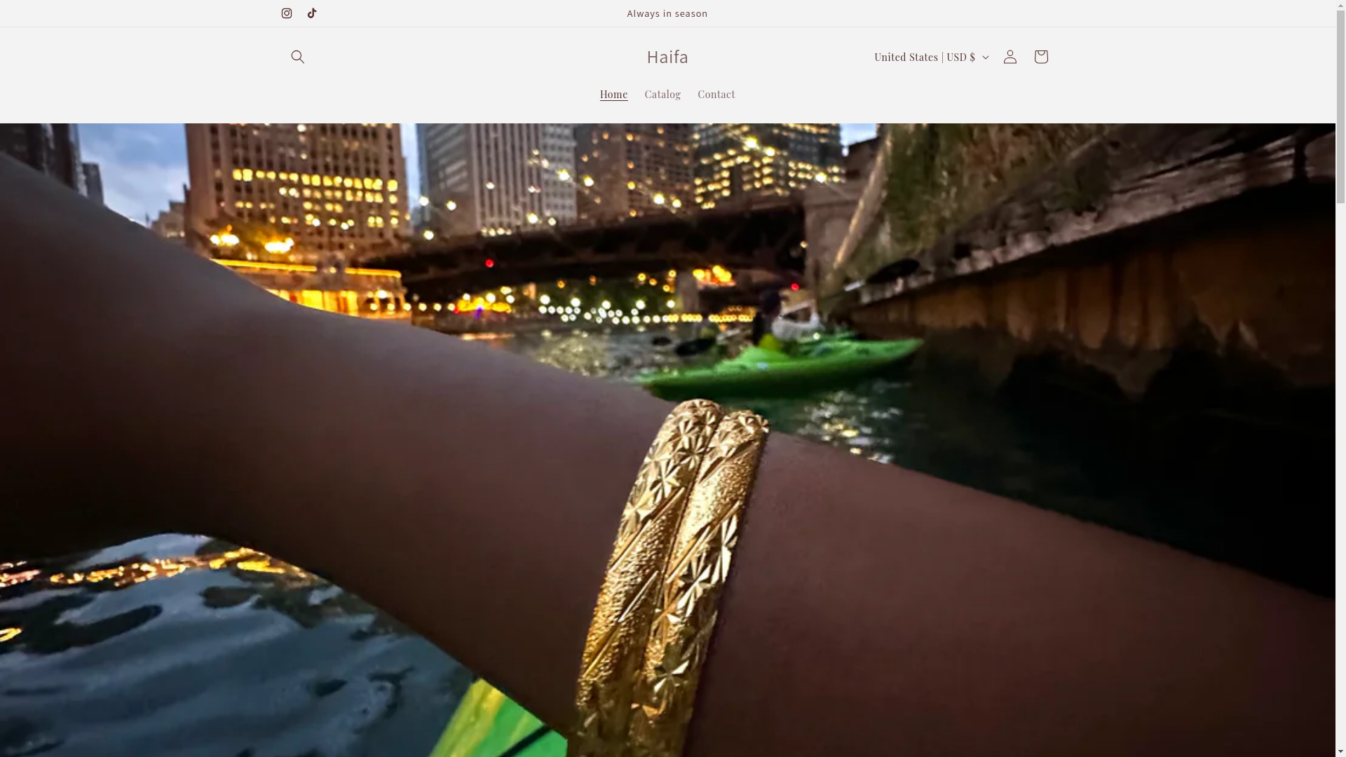 website screenshot of https://haifaus.co/